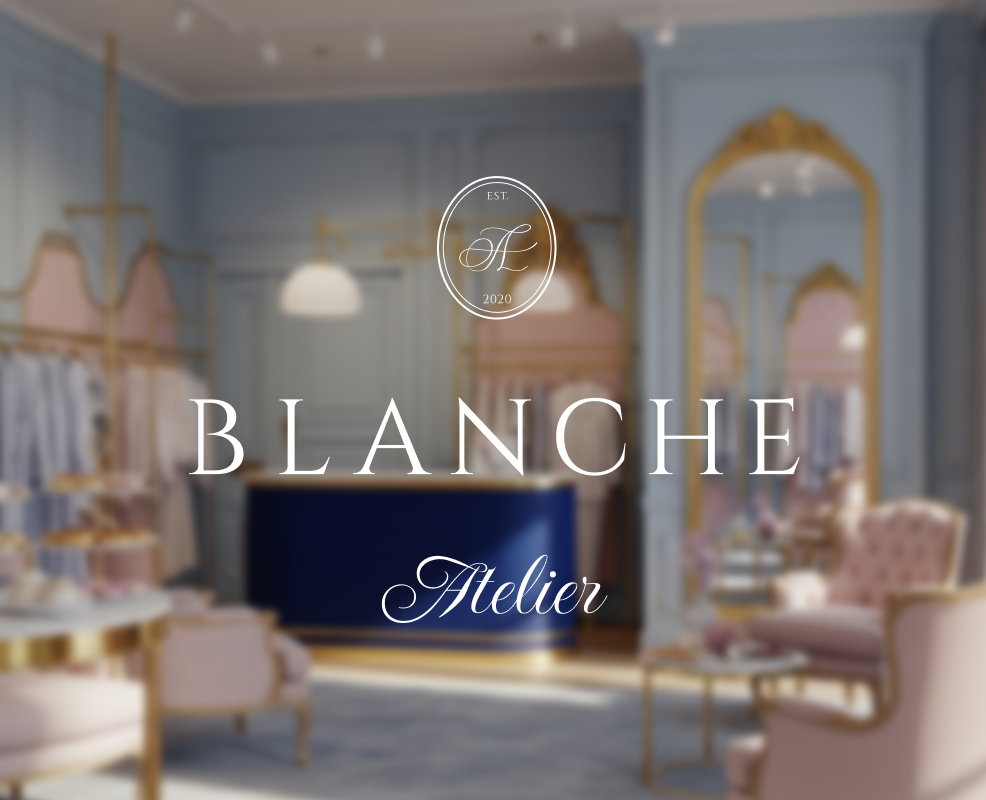Фирменный стиль Atelier BLANCHE на Dprofile