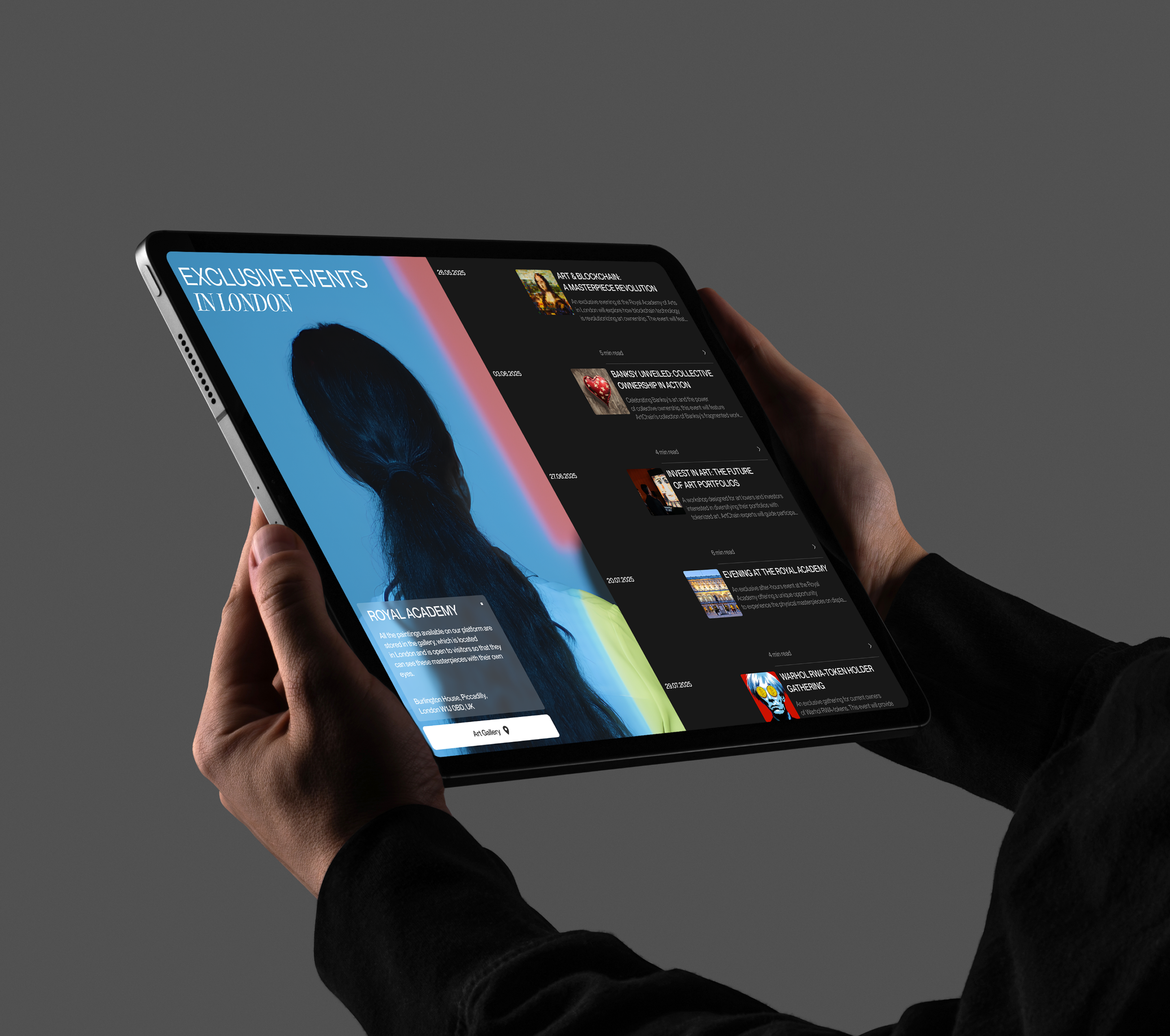 ArtChain — Изображение №4 — Интерфейсы, Брендинг на Dprofile