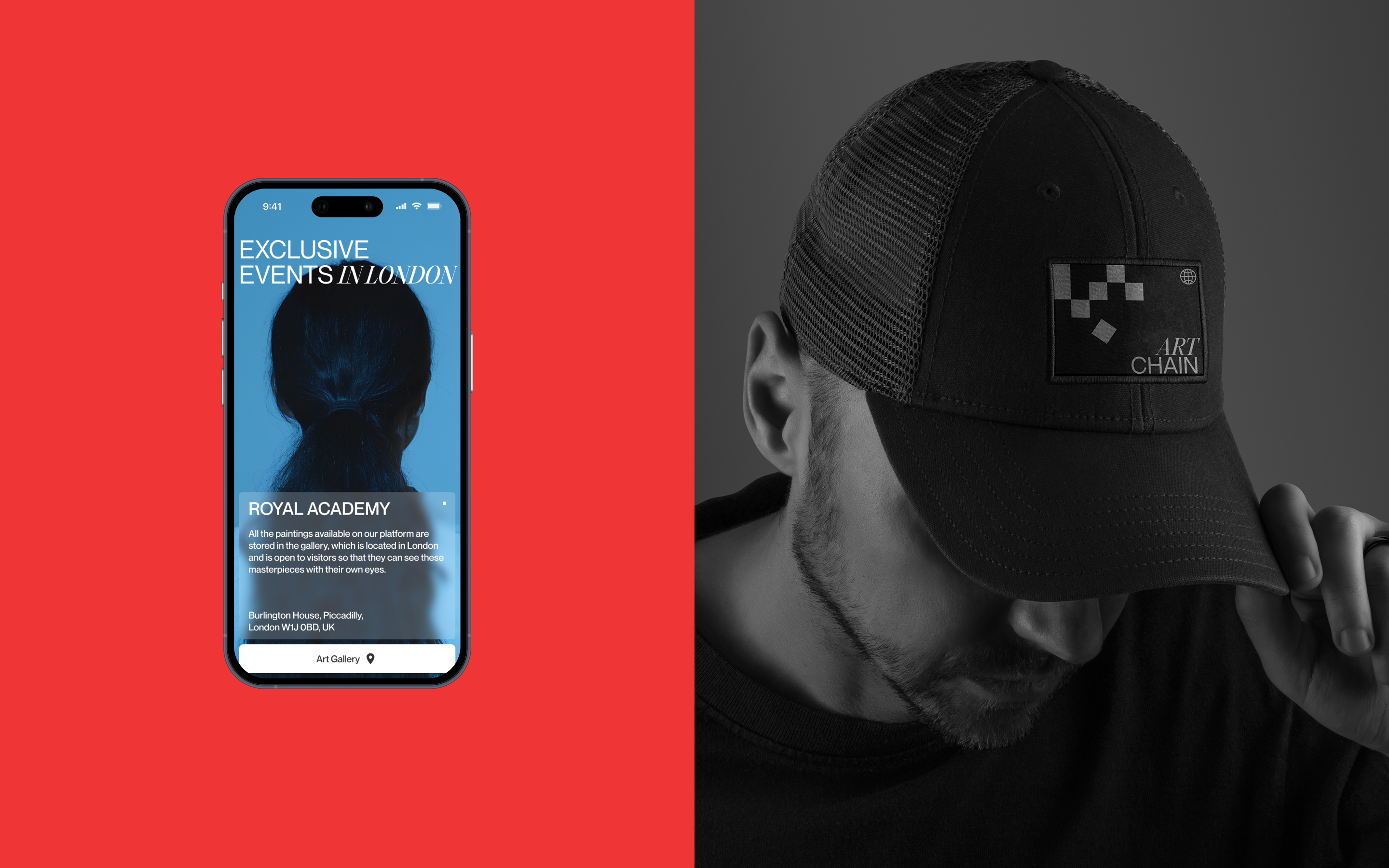 ArtChain — Изображение №3 — Интерфейсы, Брендинг на Dprofile