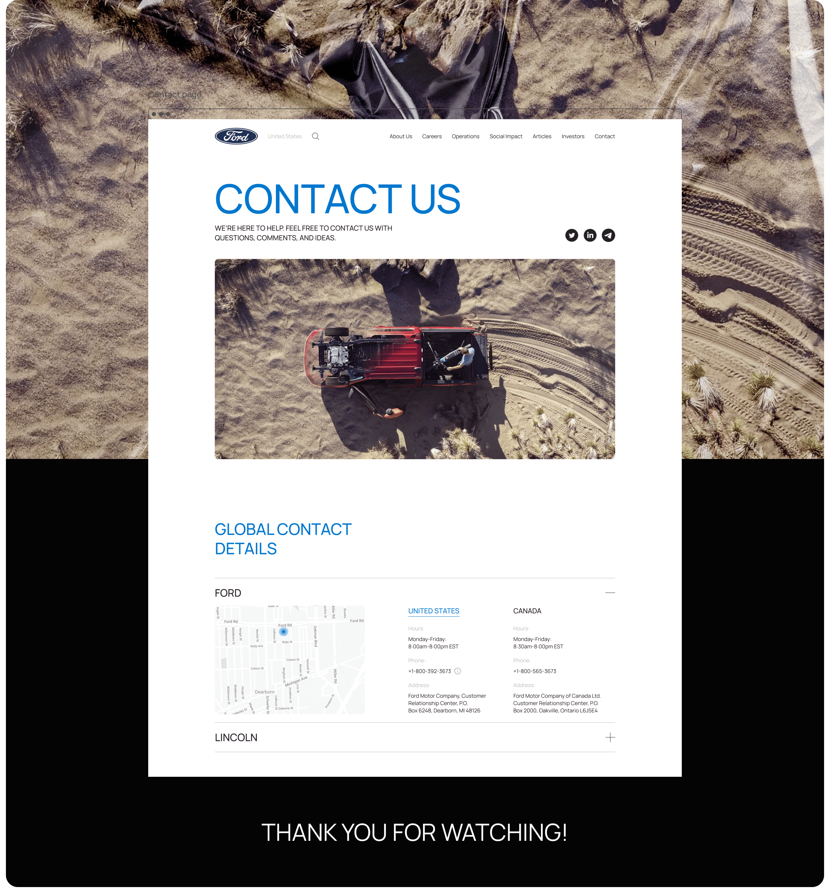 Corporate Ford — Redesign — Изображение №13 — Интерфейсы на Dprofile