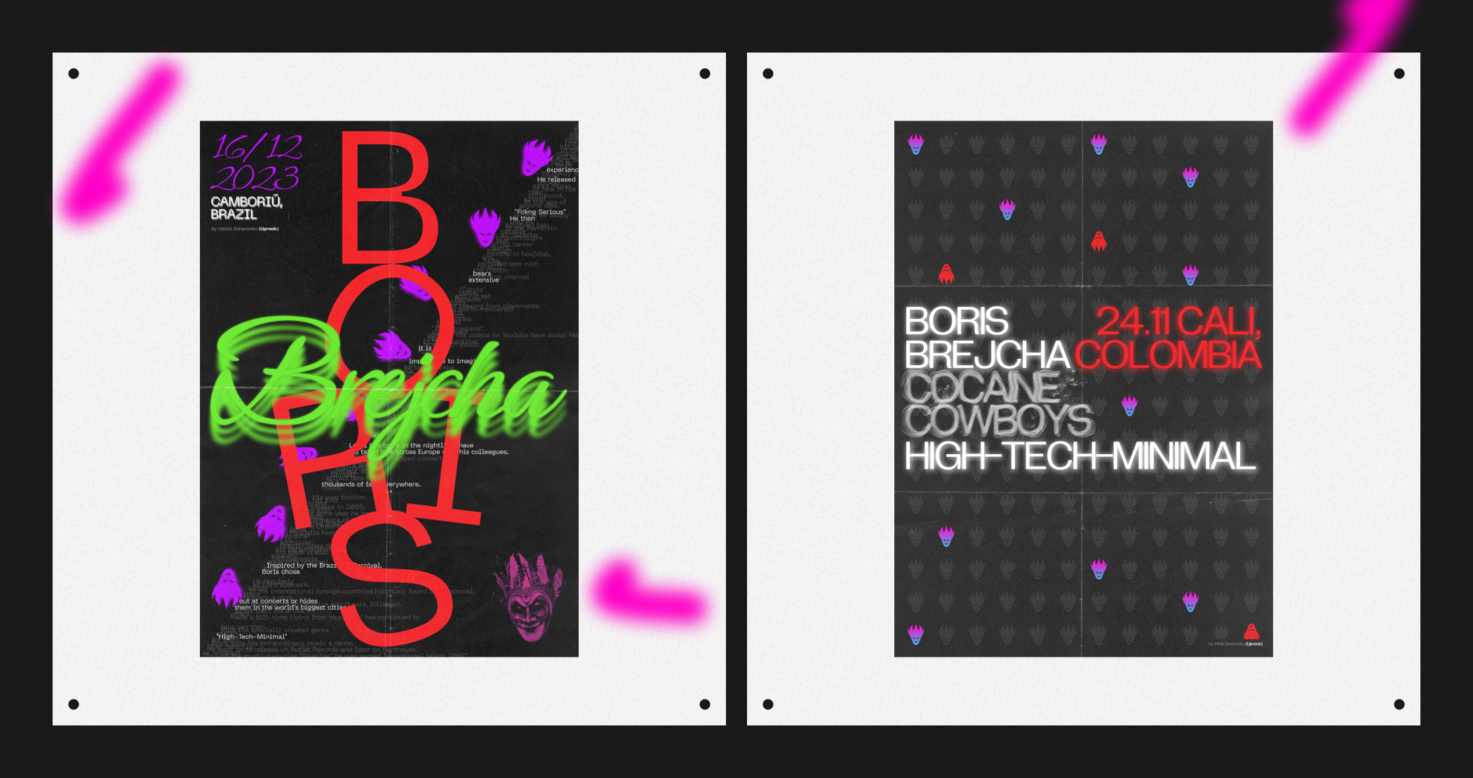Poster design_techno festivals — Изображение №3 — Графика на Dprofile