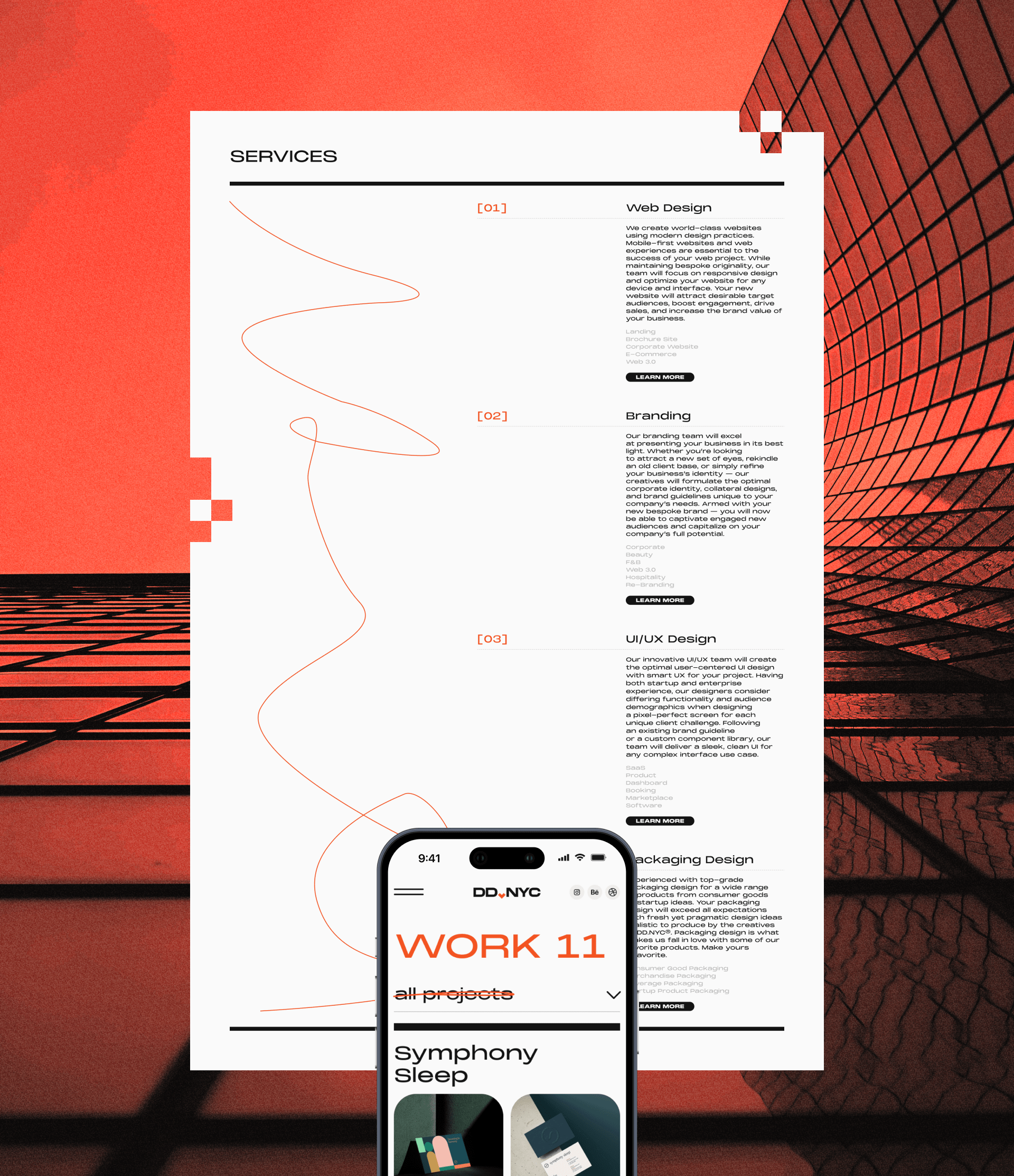 Сreative design agency DD.NYC — Изображение №9 — Интерфейсы, Графика на Dprofile