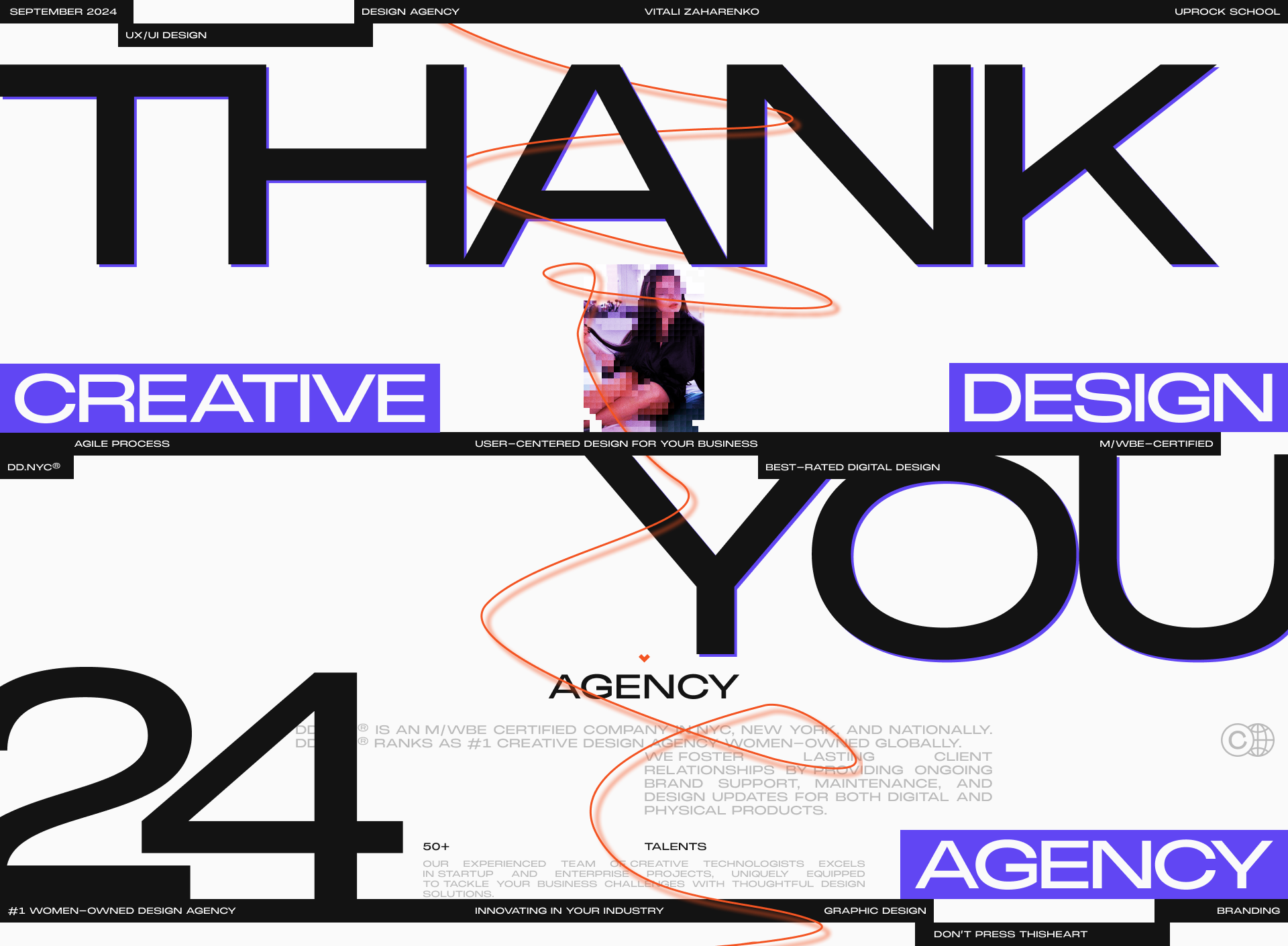 Сreative design agency DD.NYC — Изображение №18 — Интерфейсы, Графика на Dprofile