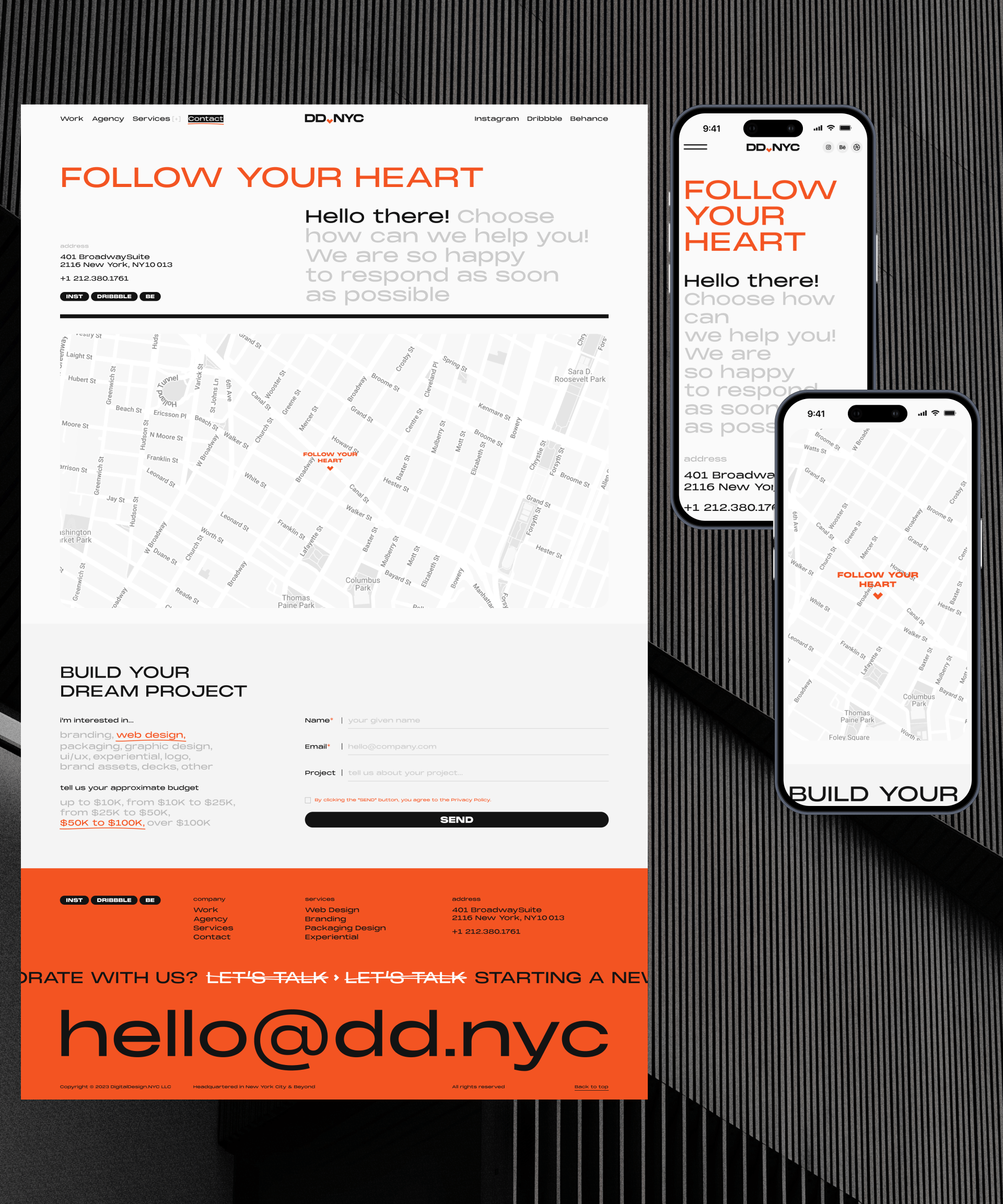Сreative design agency DD.NYC — Изображение №17 — Интерфейсы, Графика на Dprofile