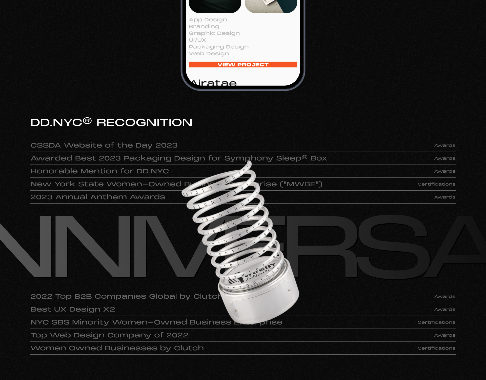 Сreative design agency DD.NYC — Изображение №10 — Интерфейсы, Графика на Dprofile
