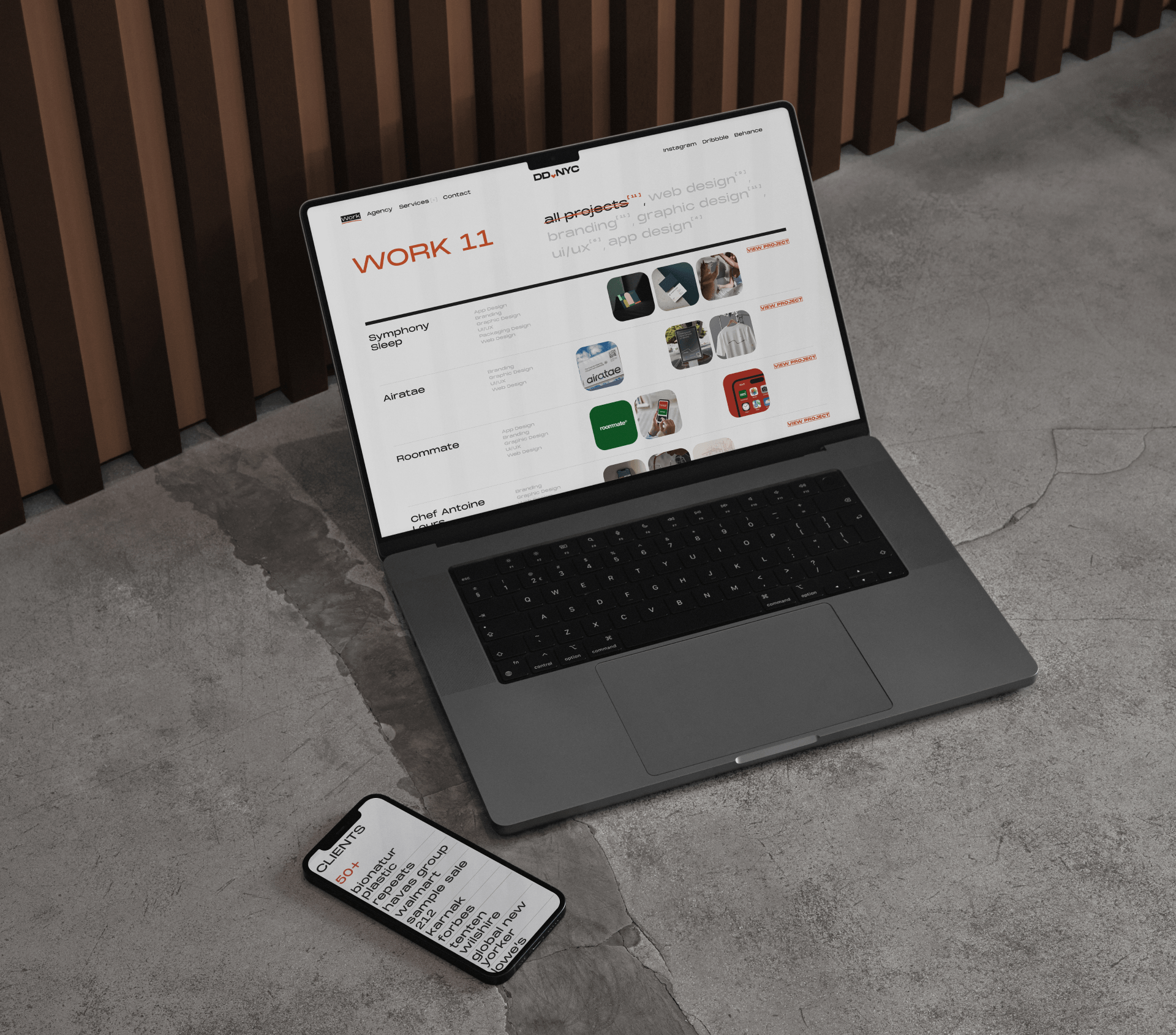 Сreative design agency DD.NYC — Изображение №7 — Интерфейсы, Графика на Dprofile