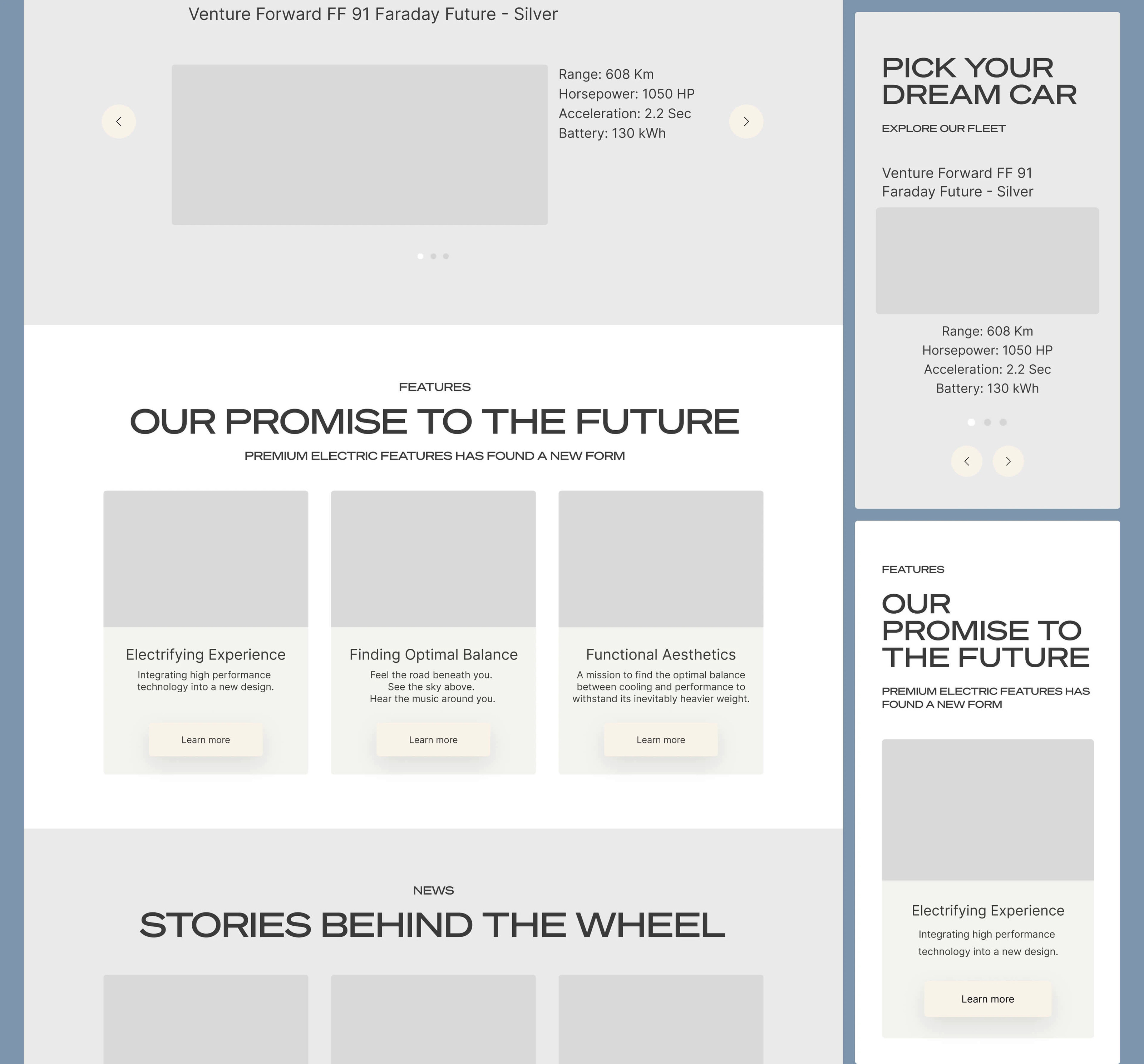 LUMINARE | Eco Drive Revolution — Изображение №7 — Интерфейсы на Dprofile