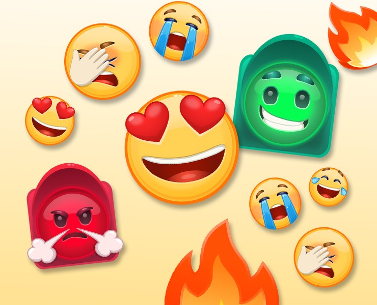 Анимированные эмодзи — Иллюстрация, Анимация на Dprofile