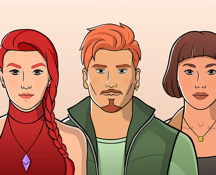 Конструктор аватаров — Иллюстрация, Графика на Dprofile