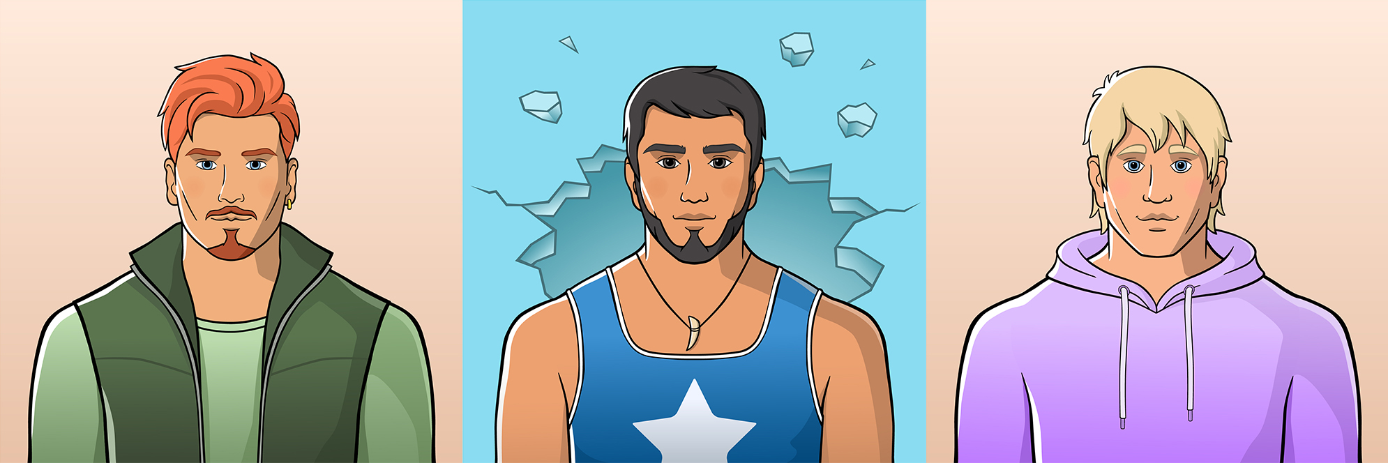 Конструктор аватаров — Изображение №4 — Иллюстрация, Графика на Dprofile