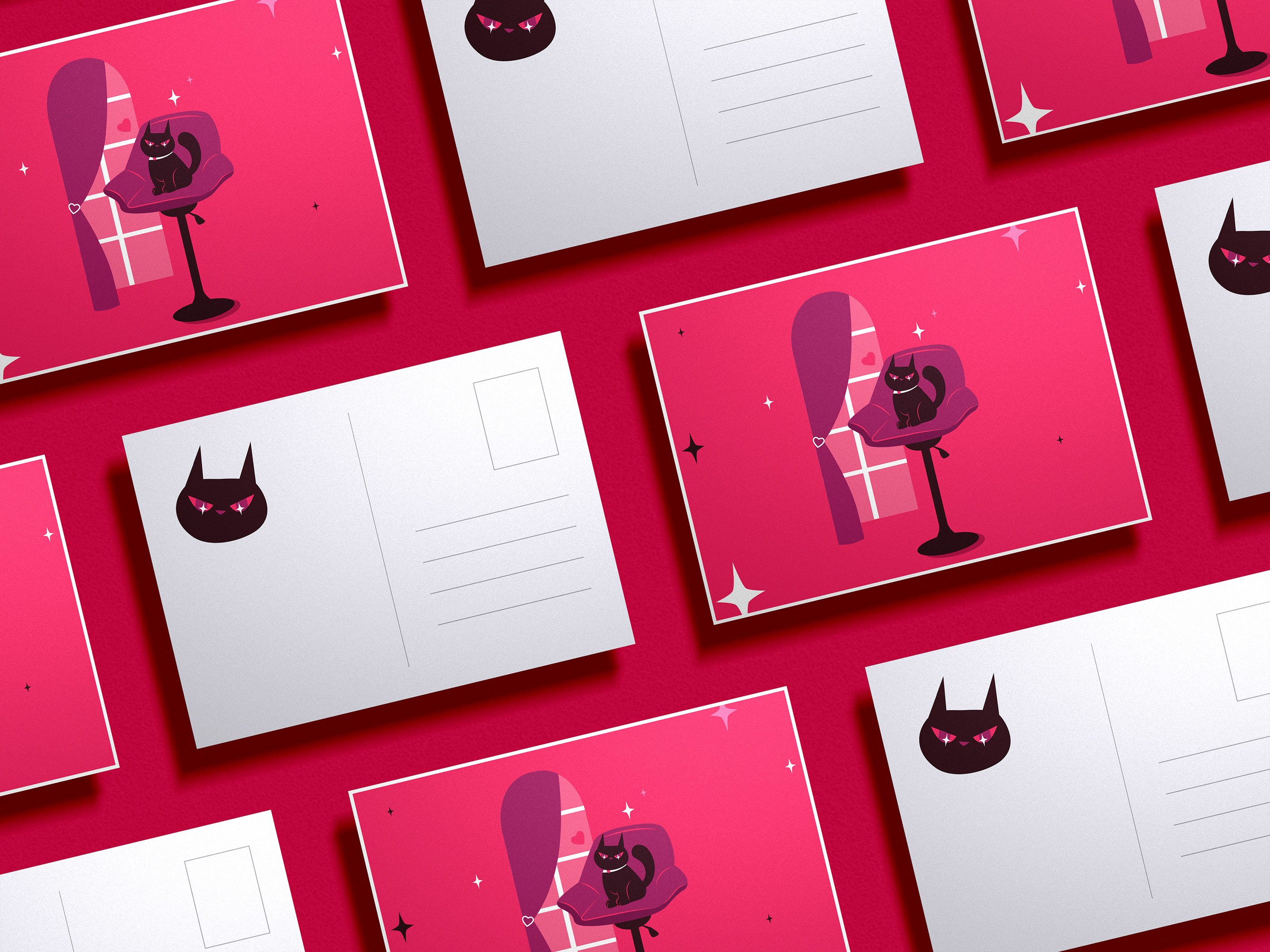Animated postcard KISA — Изображение №6 — Иллюстрация, Анимация на Dprofile