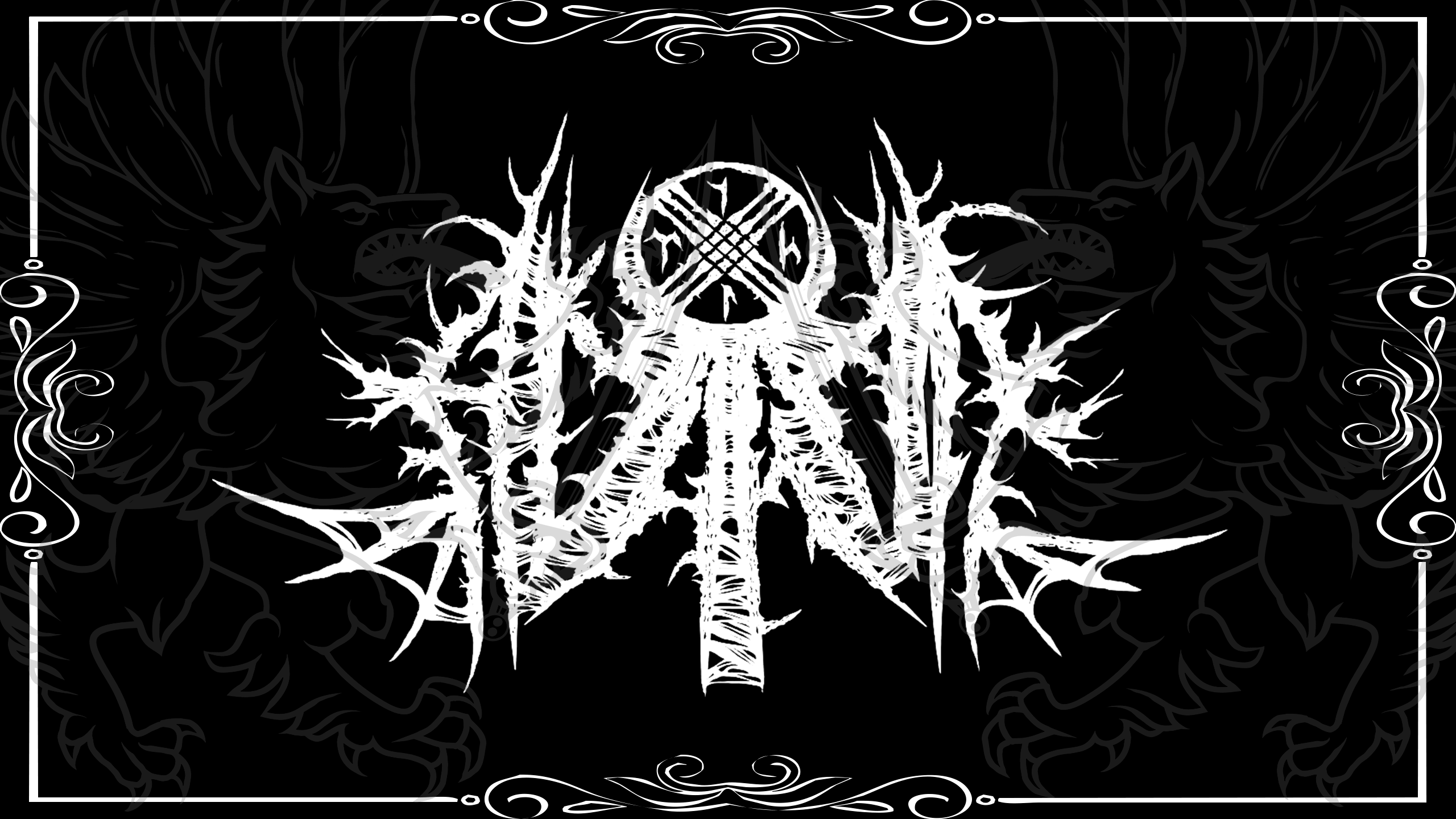 Black Metal vegetawar logotype — Изображение №8 — Брендинг, Графика на Dprofile