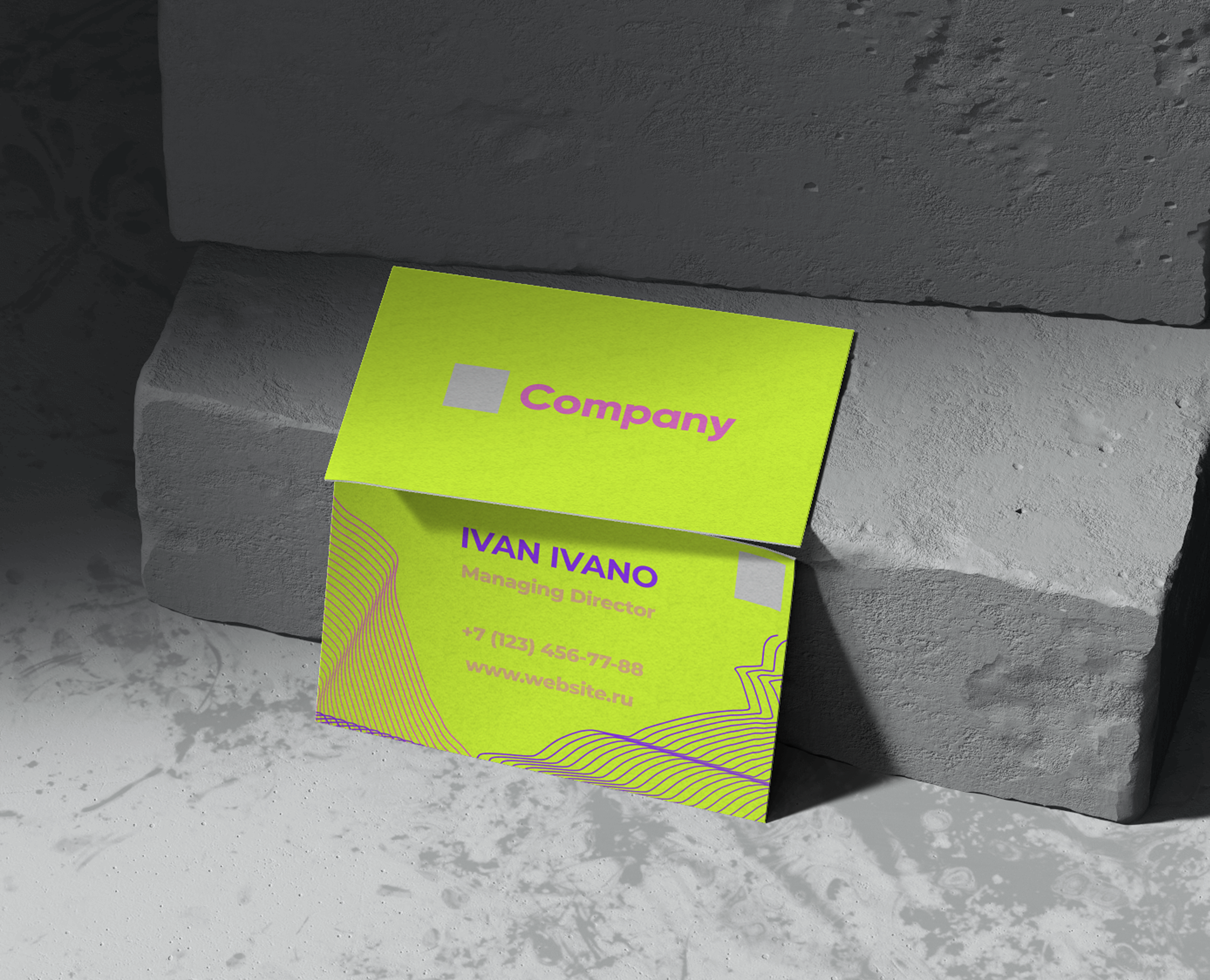 Business card на Dprofile