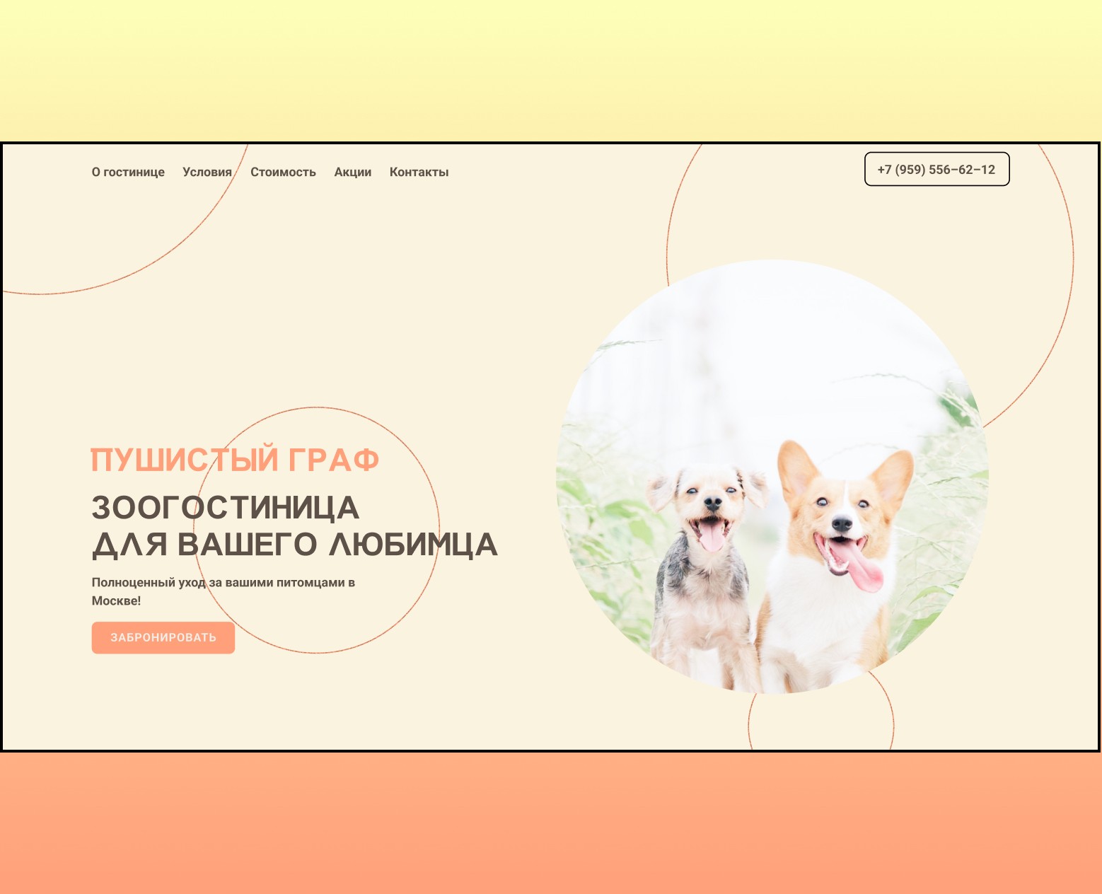 Гостиница Пушистый Граф — Интерфейсы на Dprofile