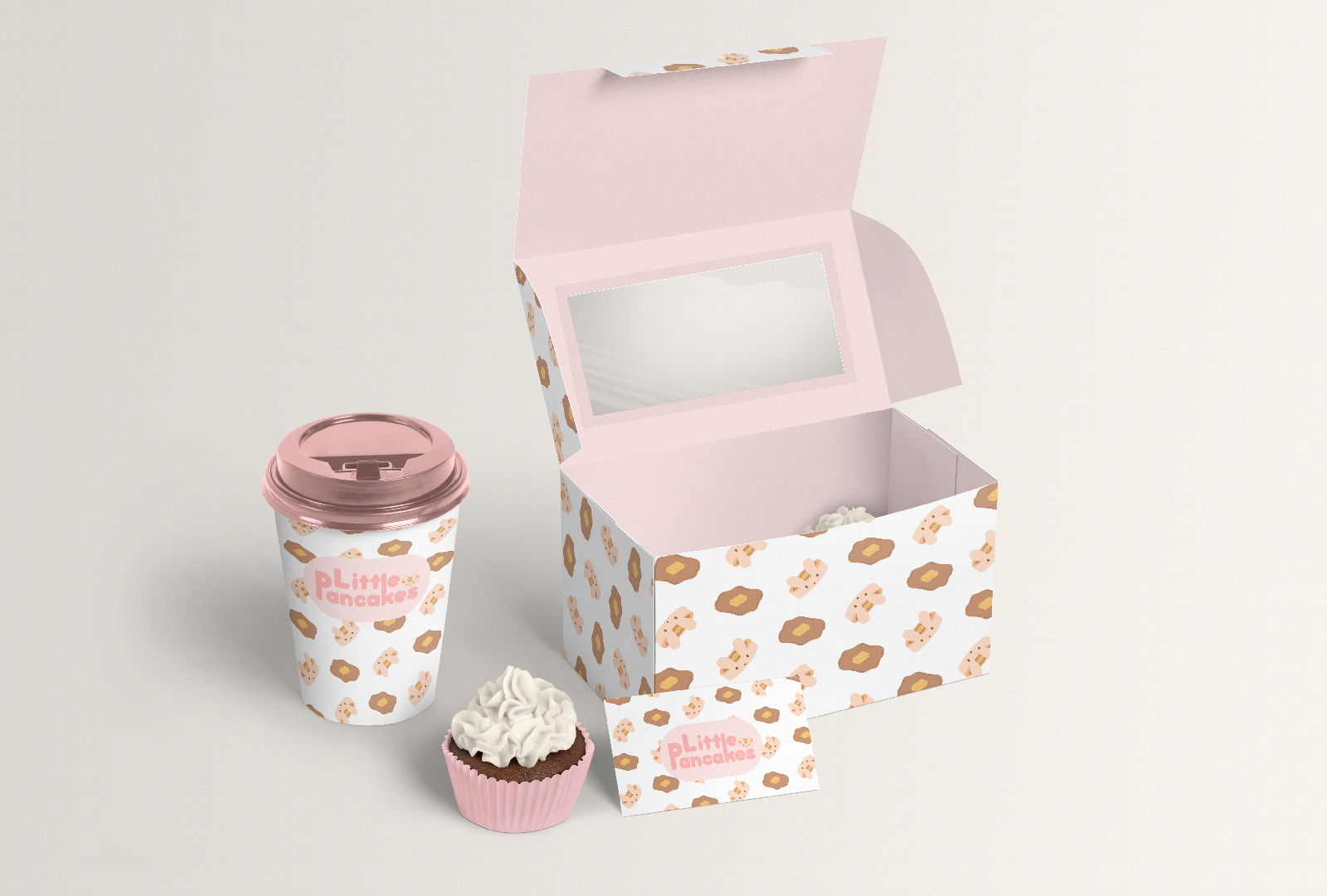 Little Pancakes | Минимальный фирменный стиль — Изображение №5 — Брендинг на Dprofile
