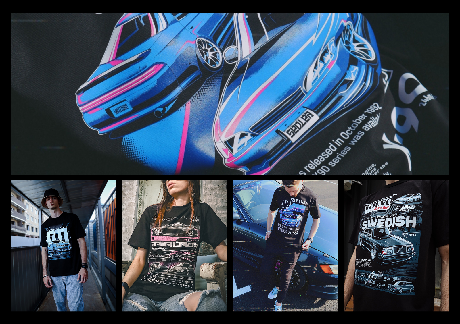 SEDLER STORE AUTOMOTIVE PRINTS — Изображение №15 — Брендинг, Иллюстрация на Dprofile