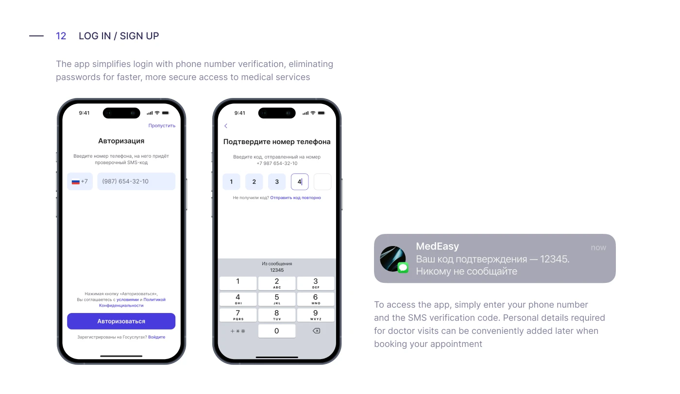 Doctor Appointment App | Mobile UX&UI Design — Изображение №13 — Интерфейсы на Dprofile