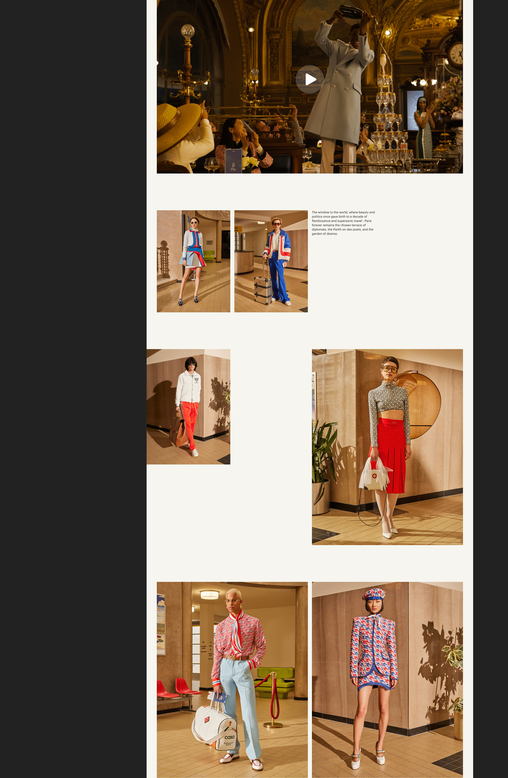 Casablanca Paris | E-commerce website redesign — Изображение №10 — Интерфейсы, Брендинг, Анимация на Dprofile