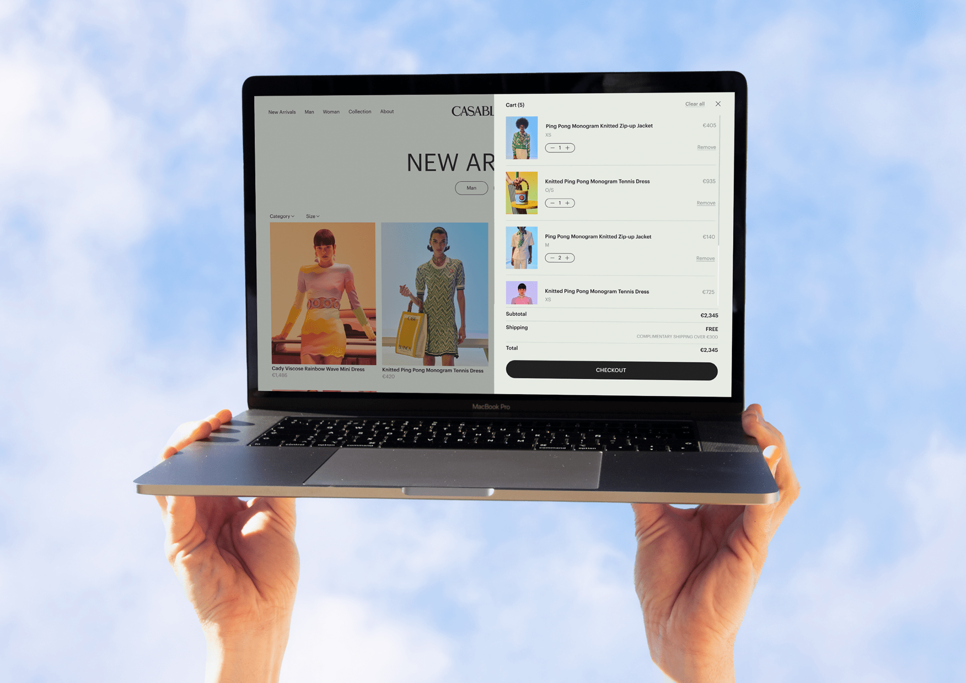 Casablanca Paris | E-commerce website redesign — Изображение №14 — Интерфейсы, Брендинг, Анимация на Dprofile