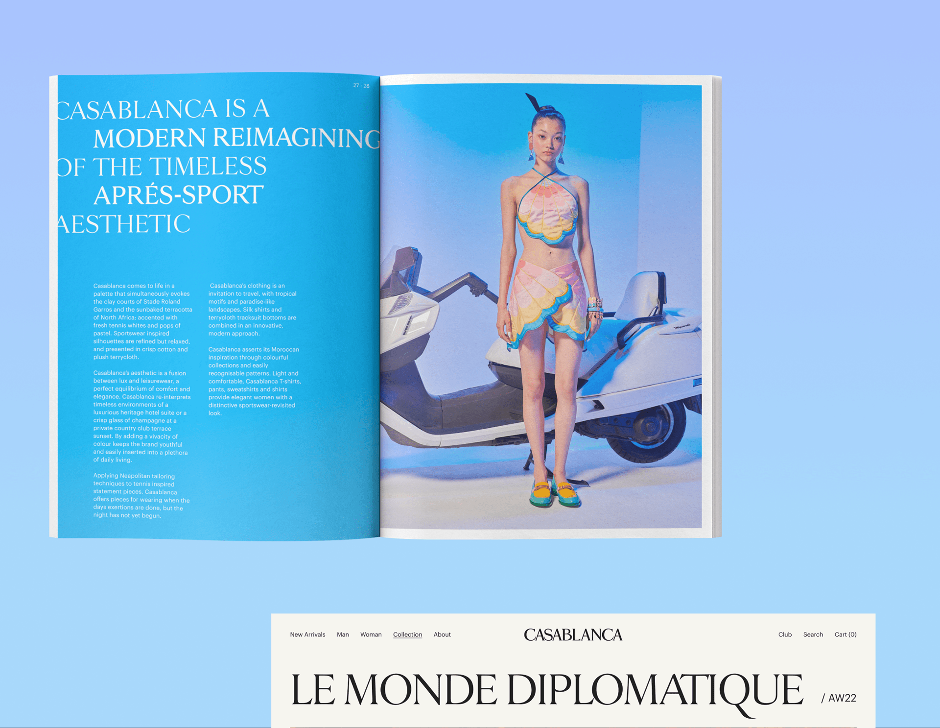 Casablanca Paris | E-commerce website redesign — Изображение №9 — Интерфейсы, Брендинг, Анимация на Dprofile
