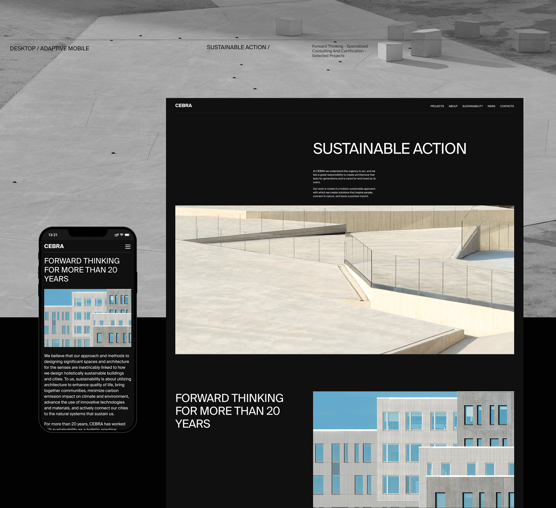 CEBRA Architecture | Corporate website redesign — Изображение №16 — Интерфейсы, Брендинг, Анимация на Dprofile