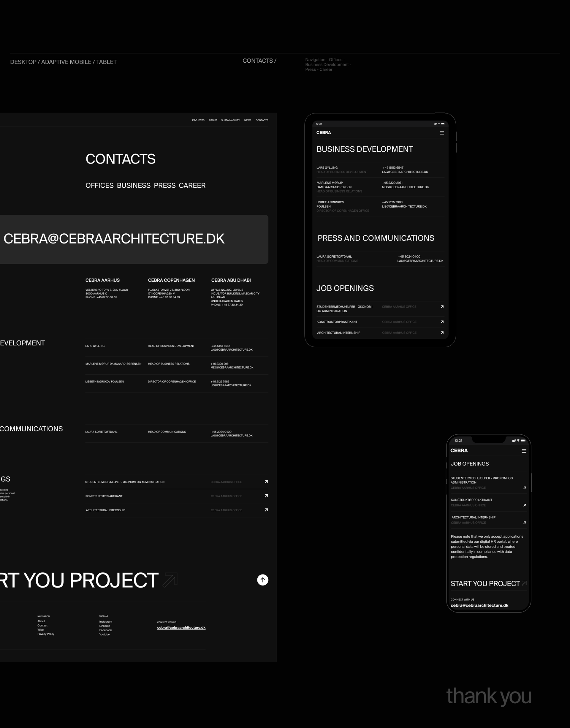 CEBRA Architecture | Corporate website redesign — Изображение №19 — Интерфейсы, Брендинг, Анимация на Dprofile