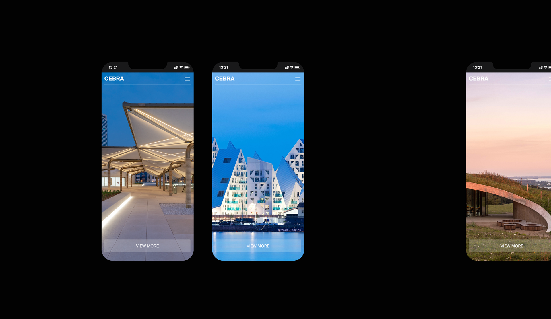 CEBRA Architecture | Corporate website redesign — Изображение №2 — Интерфейсы, Брендинг, Анимация на Dprofile