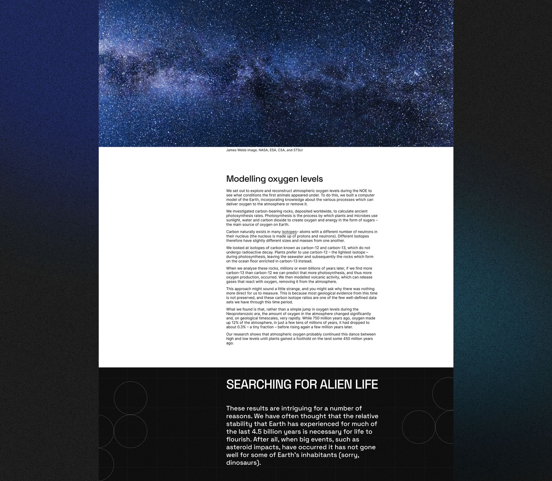 Modern Sciences | News website redesign — Изображение №13 — Интерфейсы, Брендинг, Графика на Dprofile
