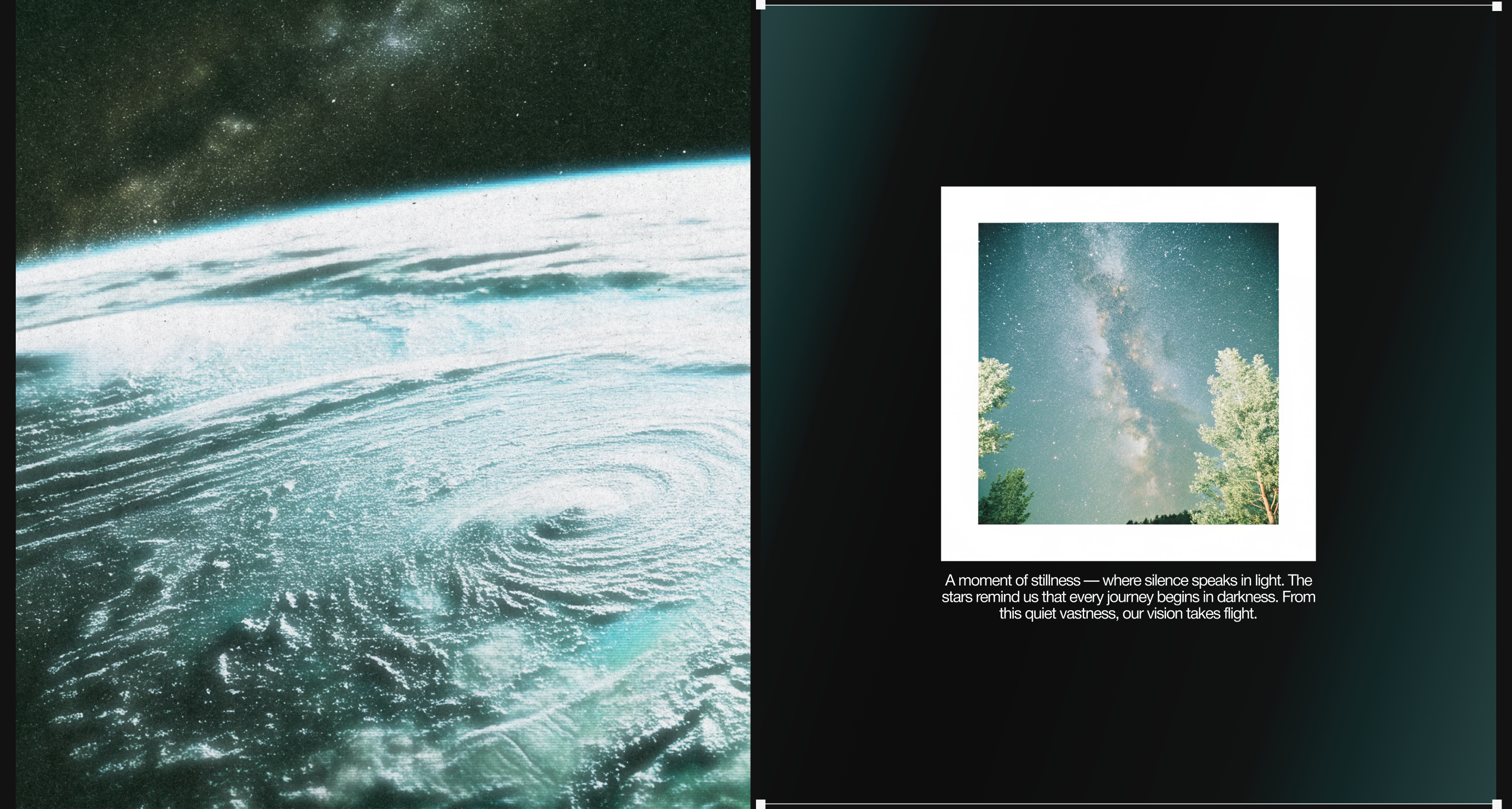 Cosmic Witness | Corporate Website — Изображение №7 — Интерфейсы, Графика на Dprofile