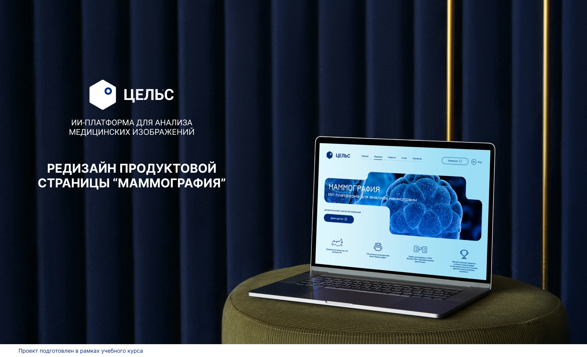 Редизайн продуктовой страницы "Маммография" — Изображение №1 — Интерфейсы, Брендинг на Dprofile