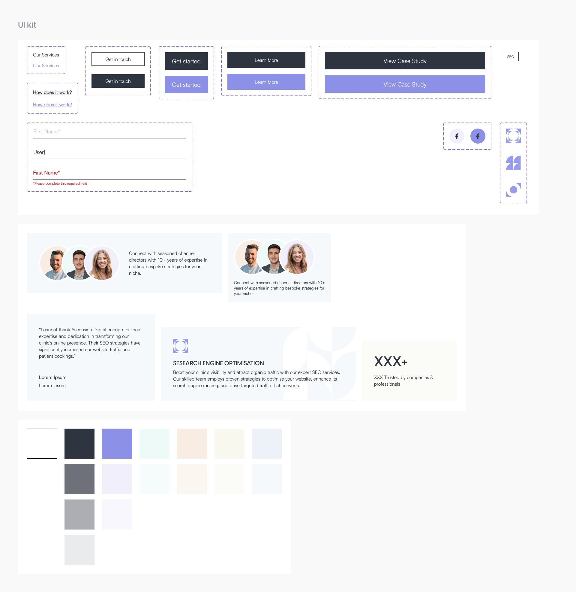 Ascension Digital | Digital Marketing Agency |Landing Page — Изображение №10 — Интерфейсы, Брендинг на Dprofile
