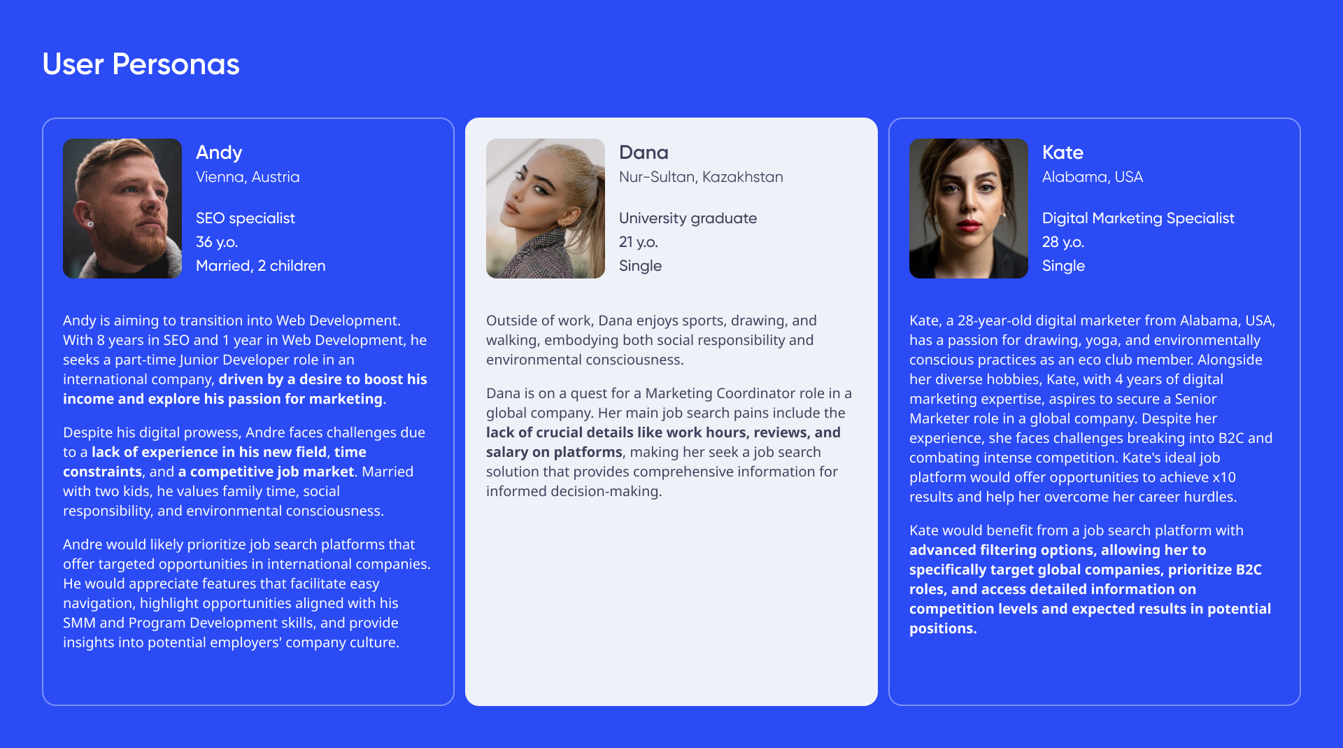 Digital Services | Платформа для поиска работы | UX/UI — Изображение №4 — Интерфейсы, Брендинг на Dprofile