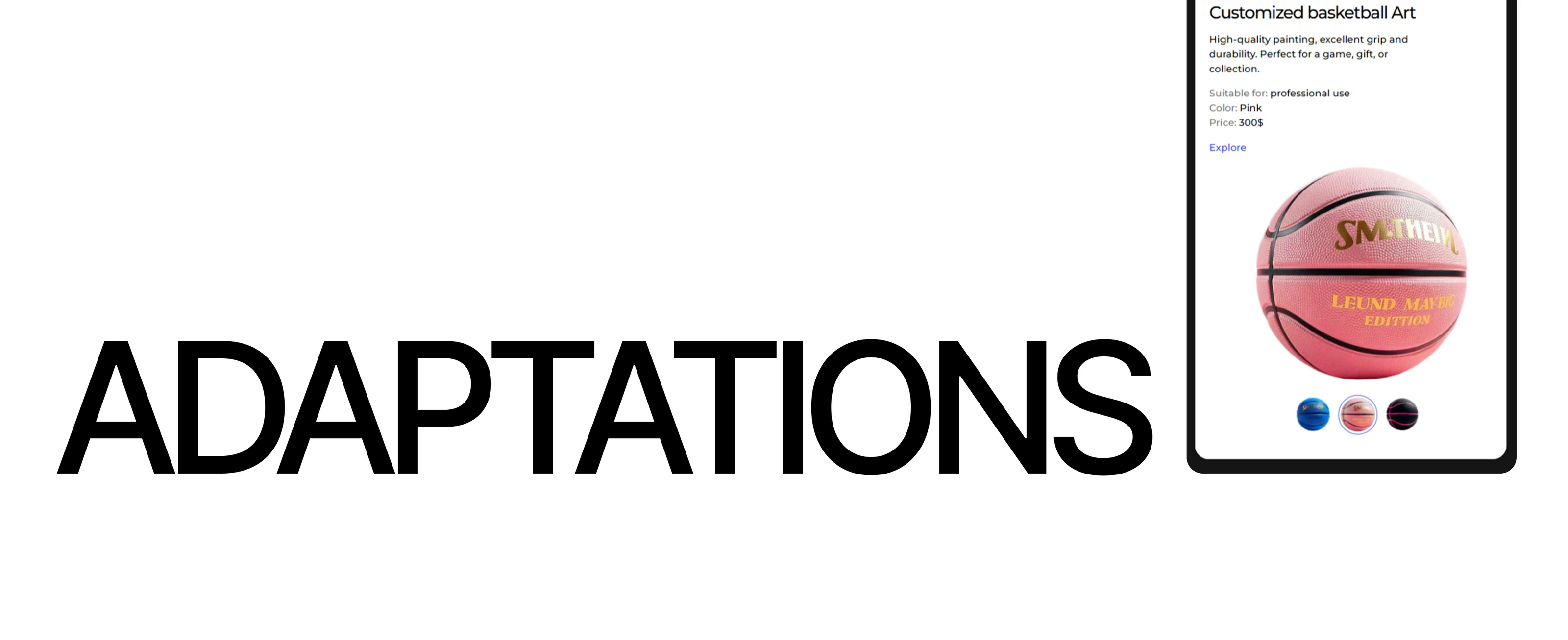 Basketball customization company — Изображение №12 — Интерфейсы на Dprofile