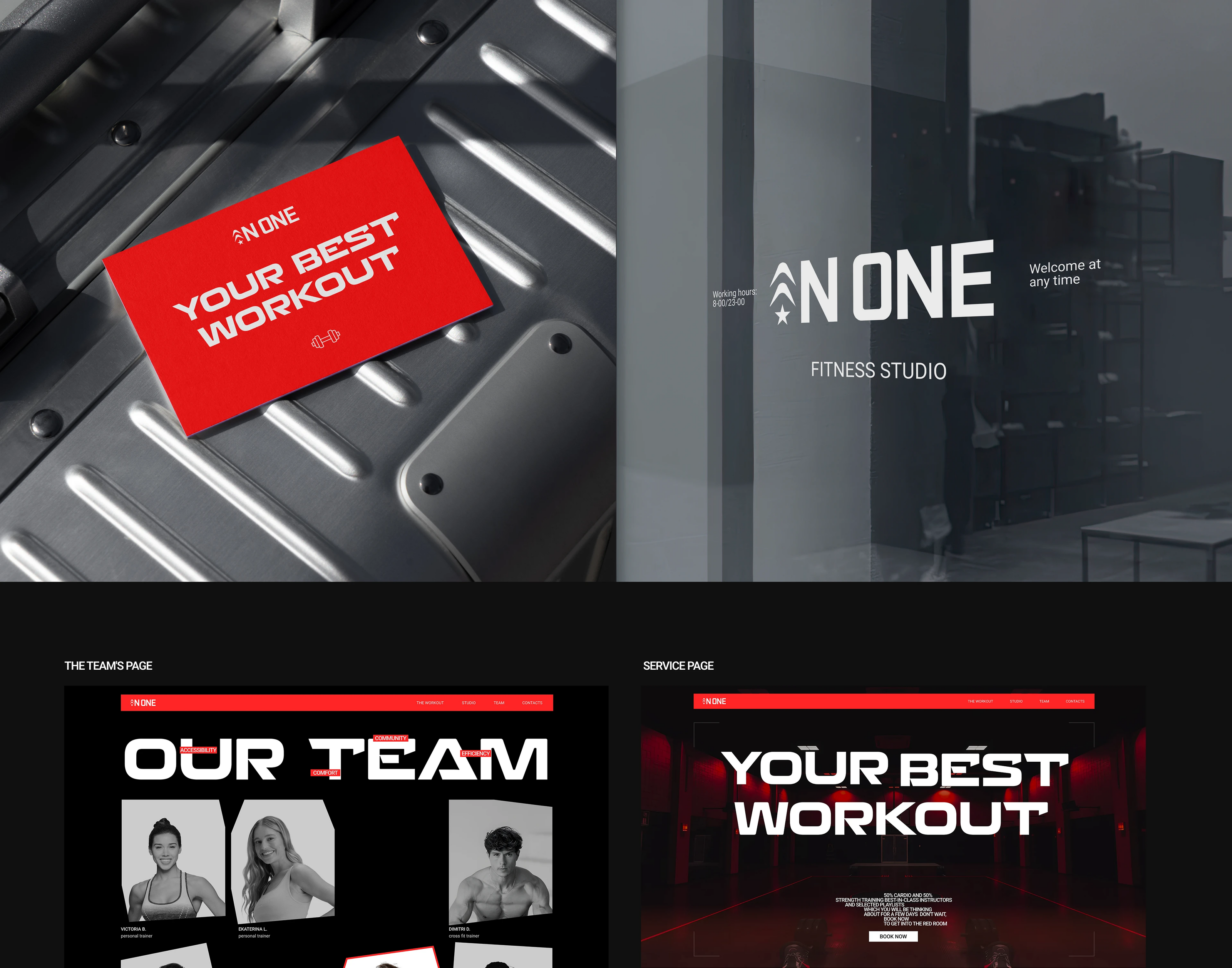 INONE - Fitness Club | Corporate website — Изображение №14 — Интерфейсы на Dprofile