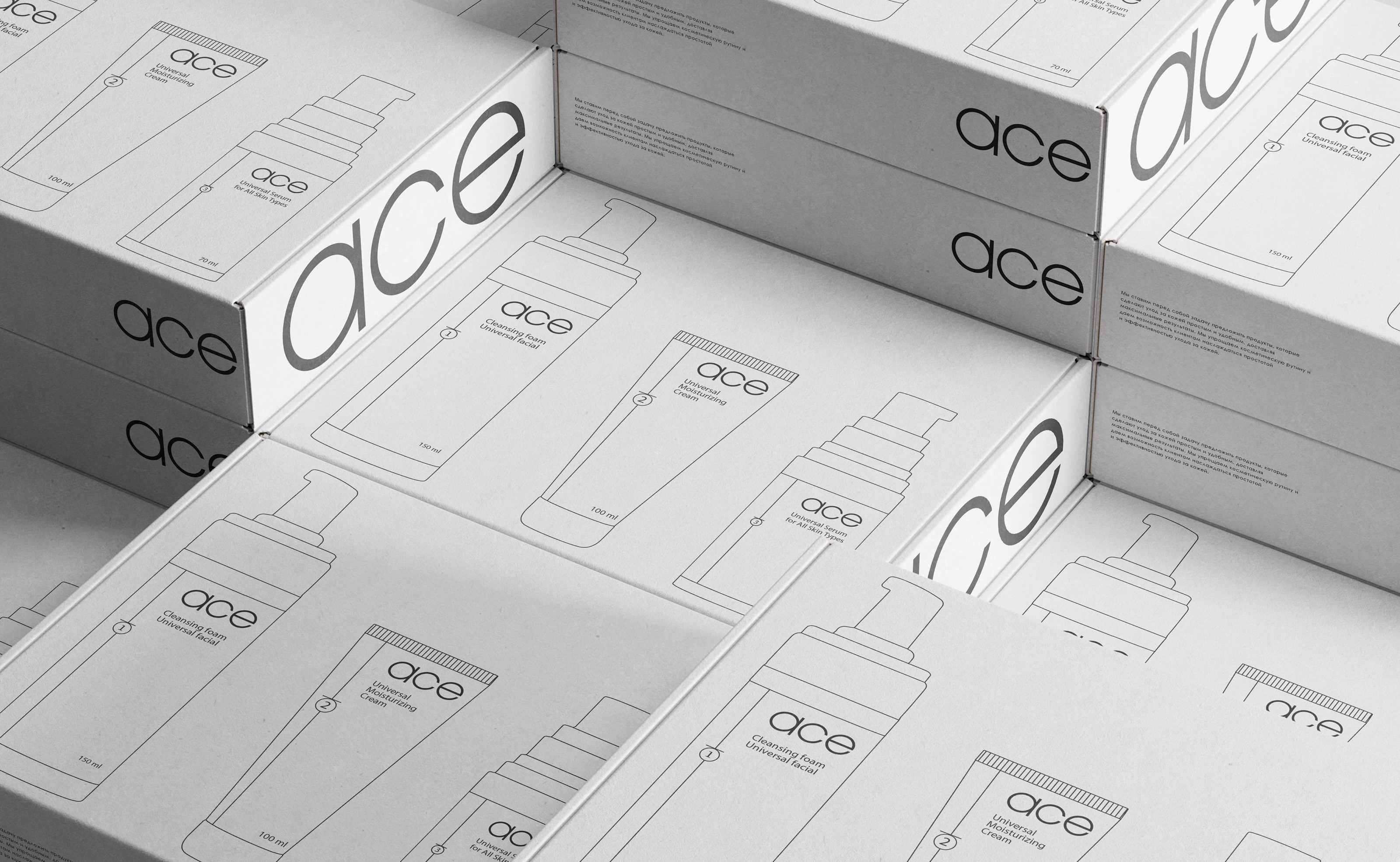 ACE | ФИРМЕННЫЙ СТИЛЬ БРЕНД КОСМЕТИКИ | ЛОГОТИП — Изображение №16 — Брендинг на Dprofile