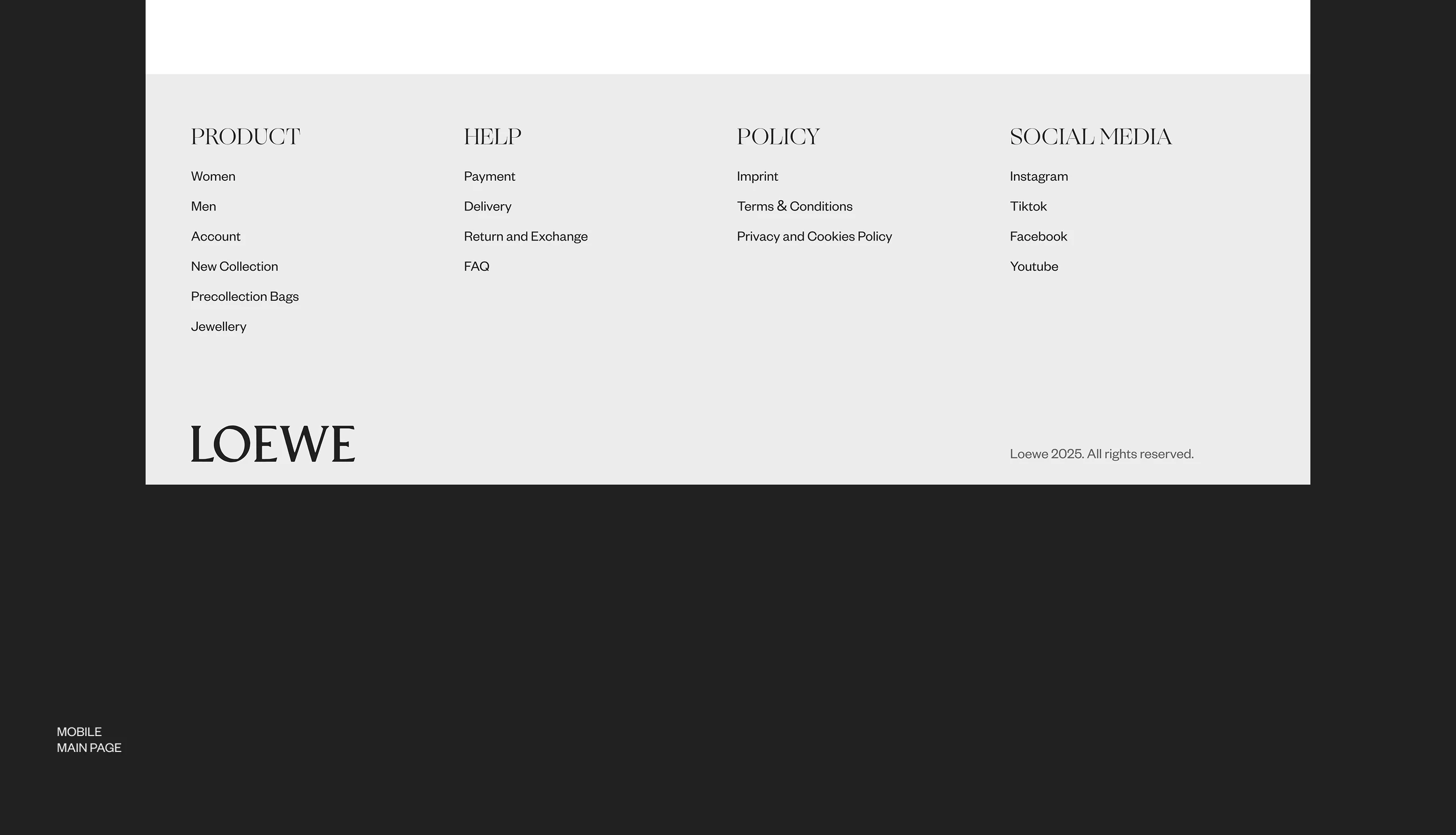 LOEWE - UX/UI Design — Изображение №7 — Интерфейсы на Dprofile