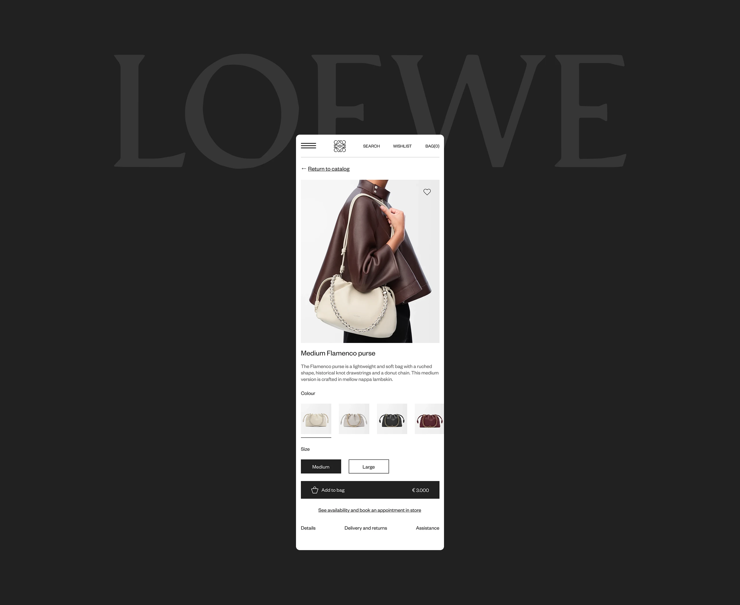 LOEWE - UX/UI Design — Изображение №12 — Интерфейсы на Dprofile