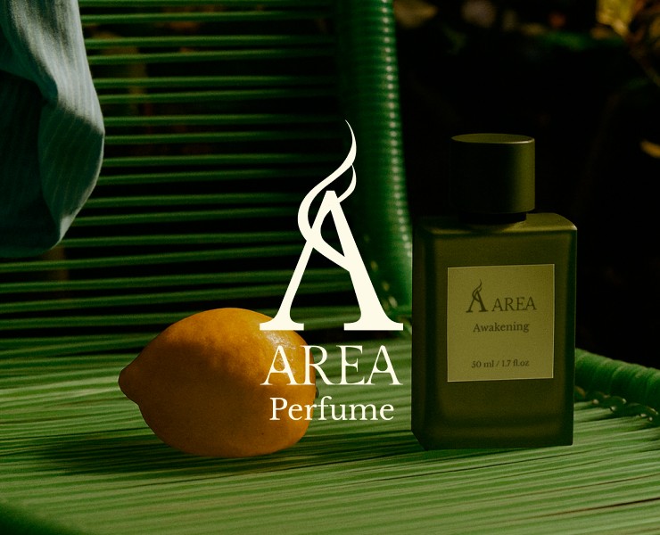 AREA Perfume Brand Design — Брендинг на Dprofile