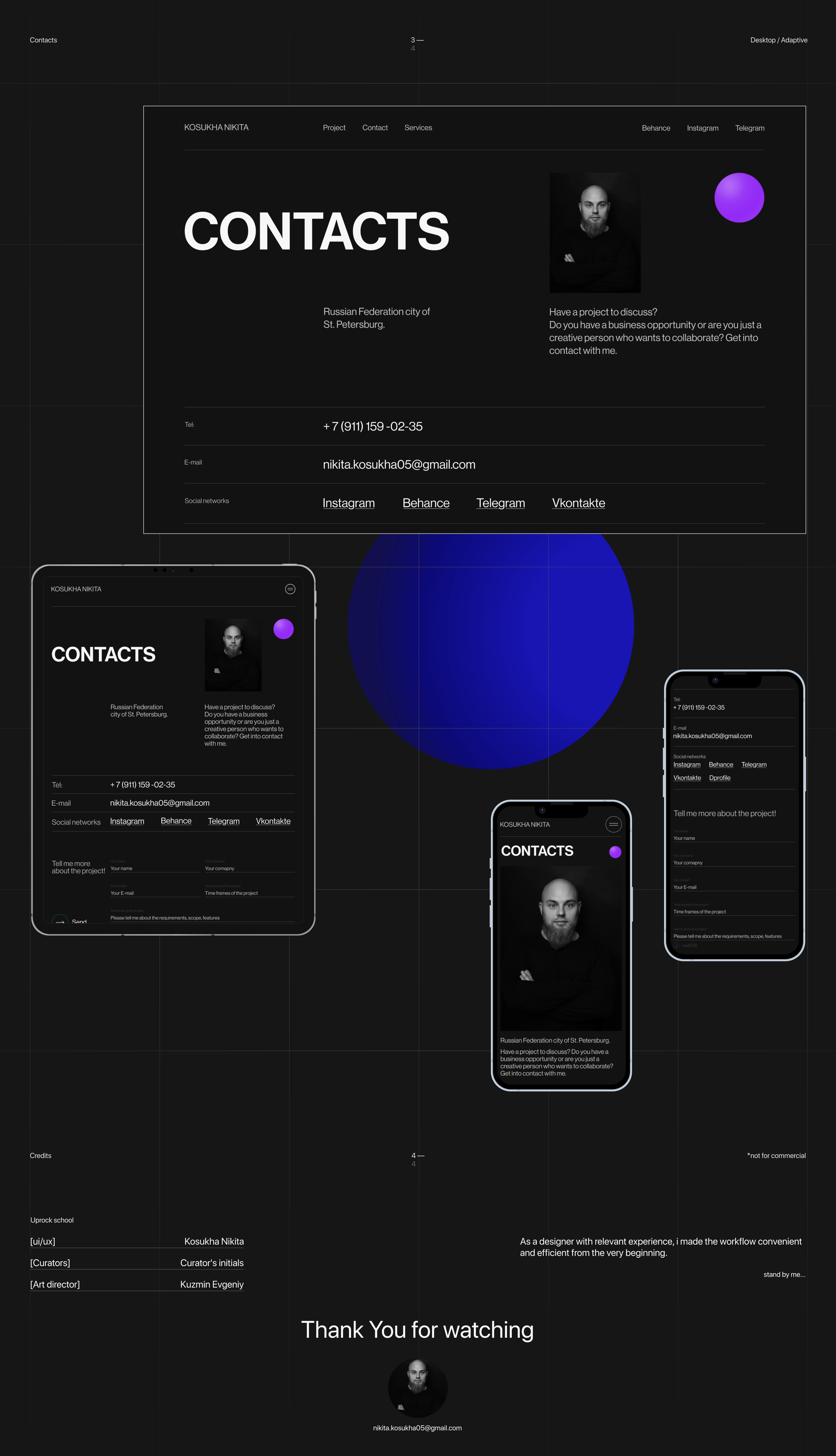 NIKITA KOSUKHA — PORTFOLIO — Изображение №7 — Интерфейсы на Dprofile