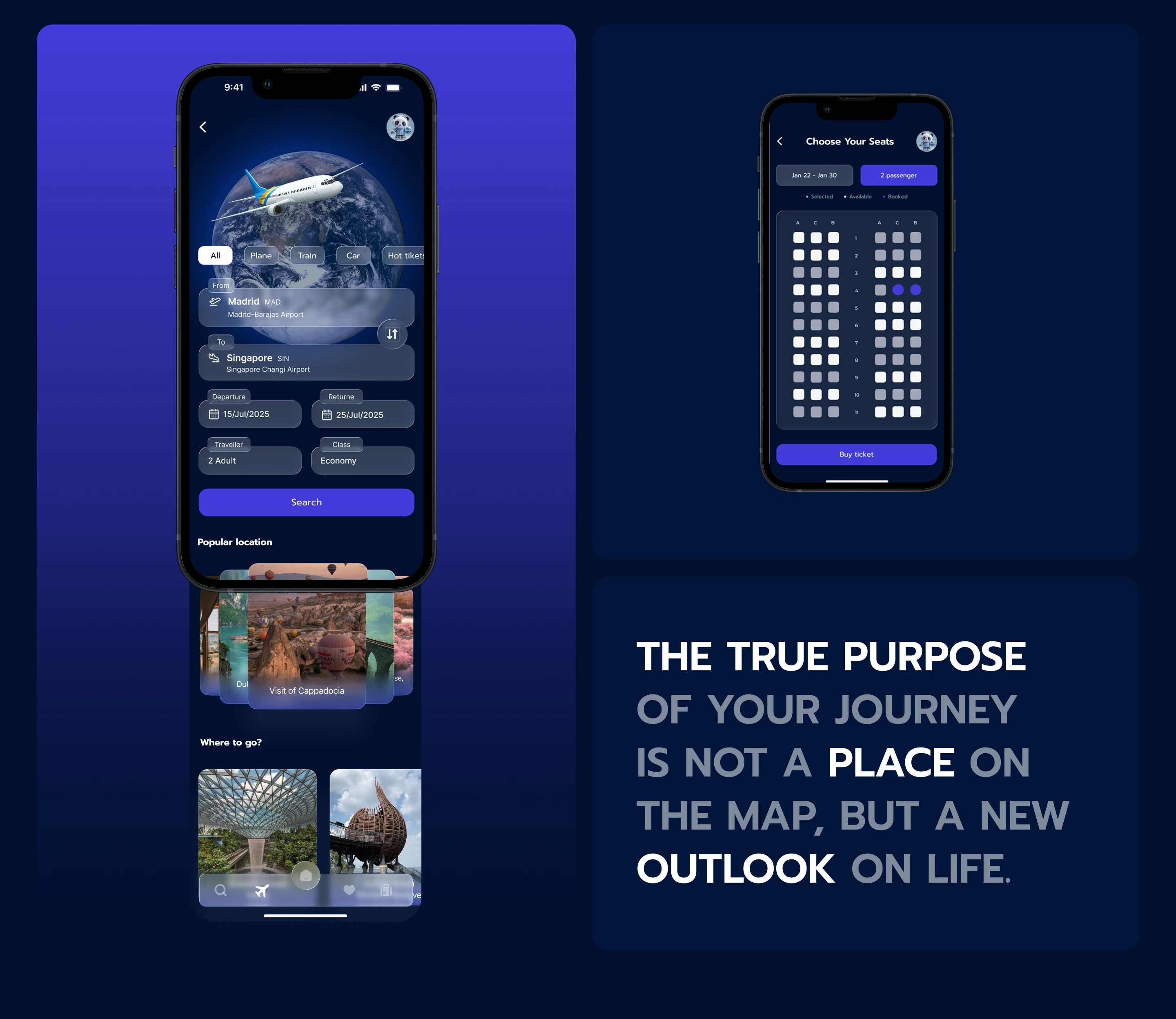 Smart travel Mobile app — Изображение №7 — Интерфейсы на Dprofile