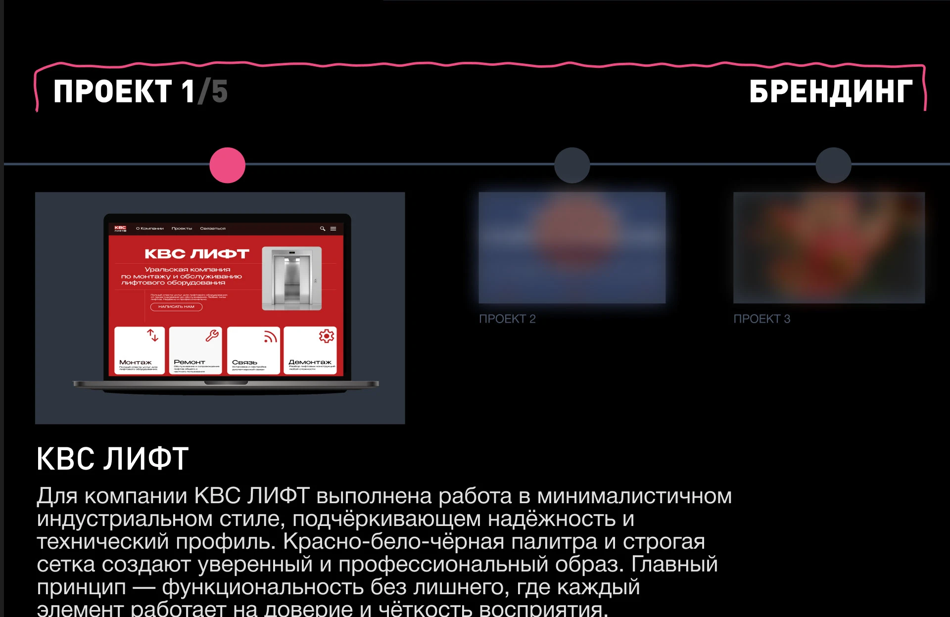 PORTFOLIO 2025 — Изображение №3 — Интерфейсы, Брендинг на Dprofile