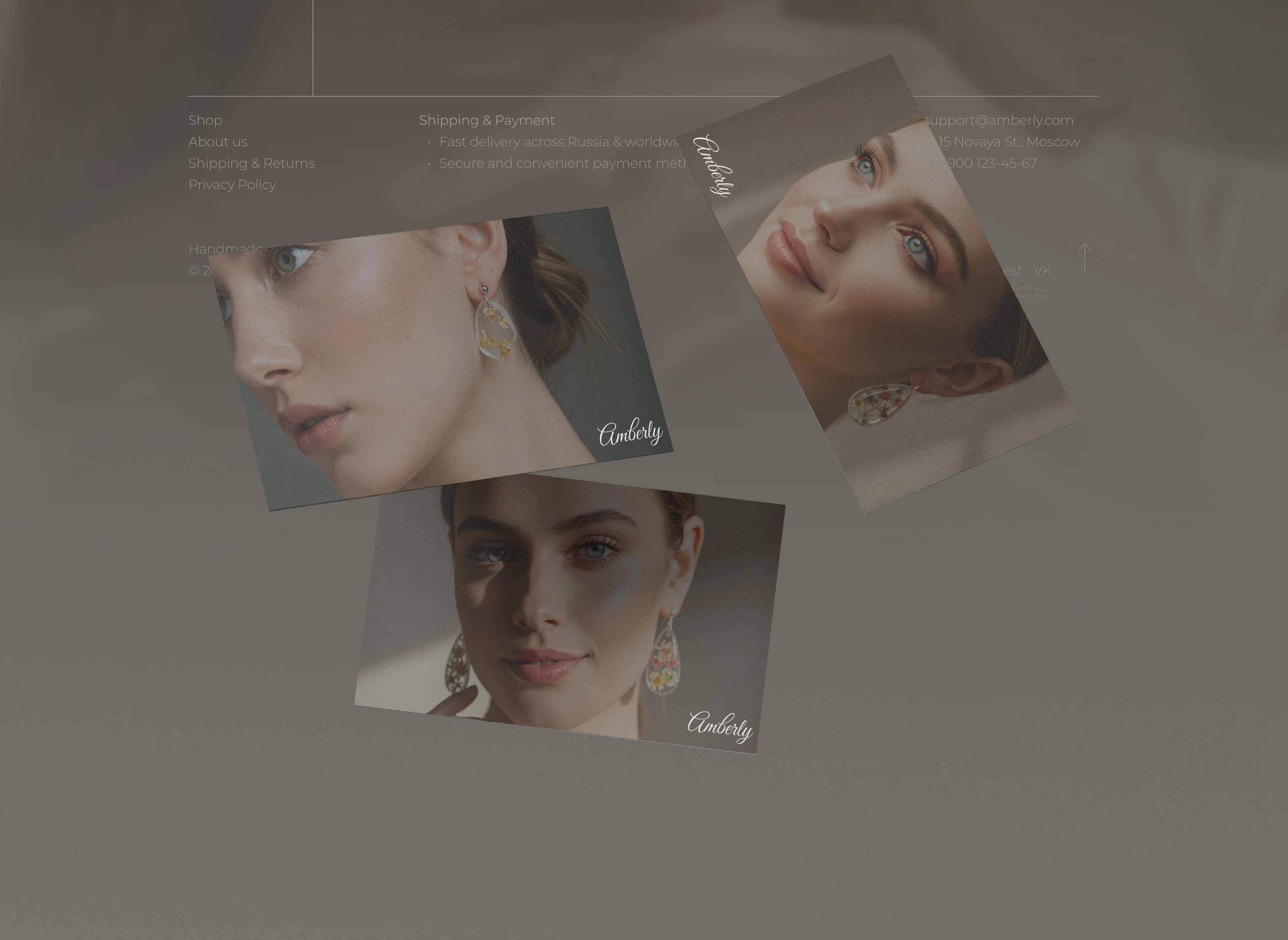 Amberly | E-commerce Website Design Concept — Изображение №9 — Интерфейсы на Dprofile