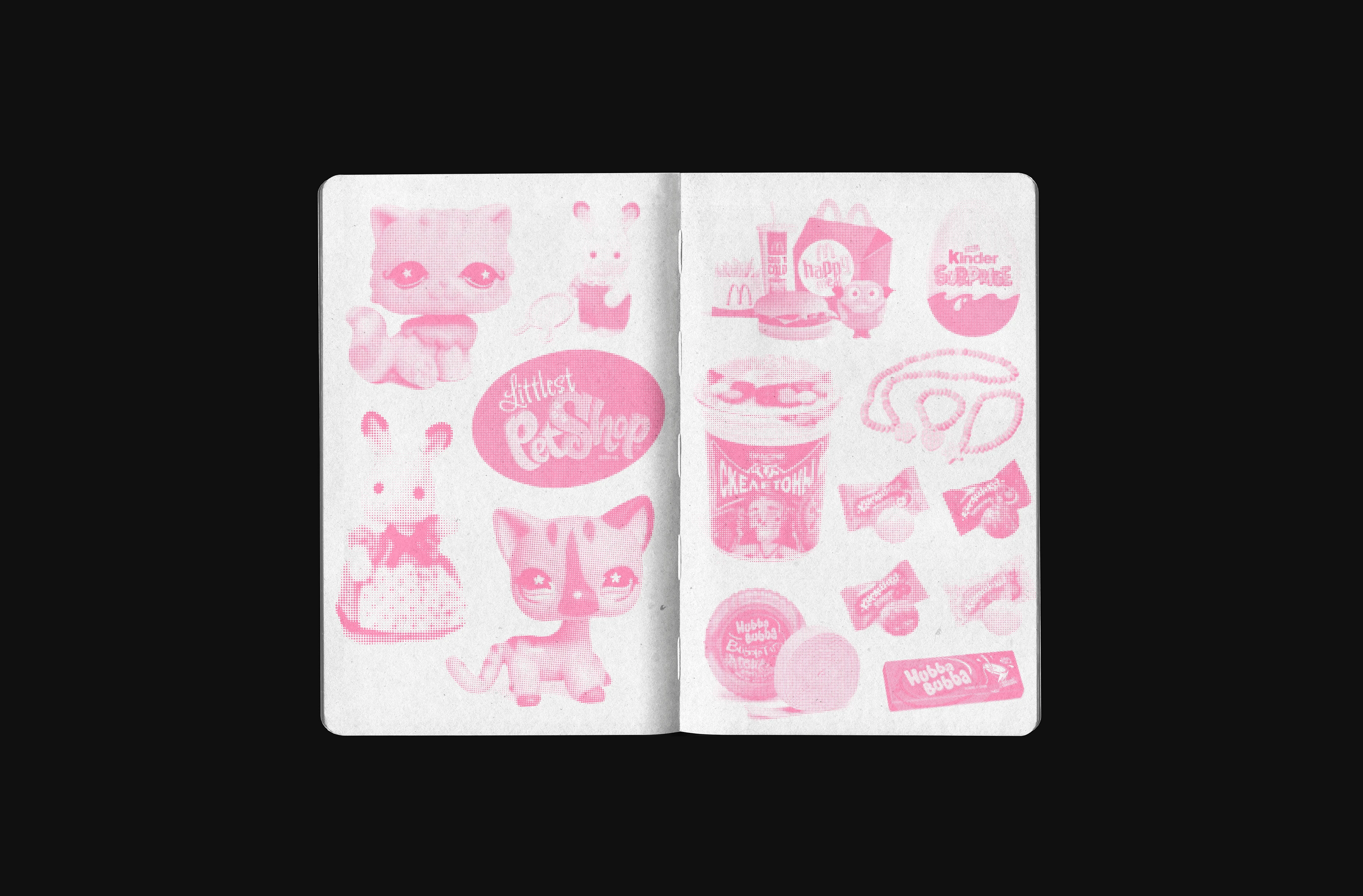 zine MEMORY OBJECTS | зин ‘Объекты памяти: ностальгия девочек 2000-х’ — Изображение №5 — Графика на Dprofile