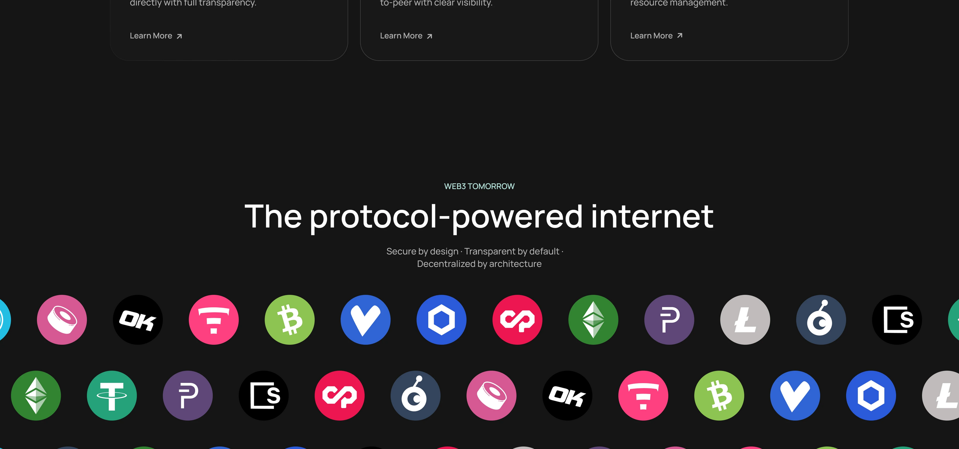 Crypto Wallet Landing Page — Изображение №8 — Интерфейсы на Dprofile