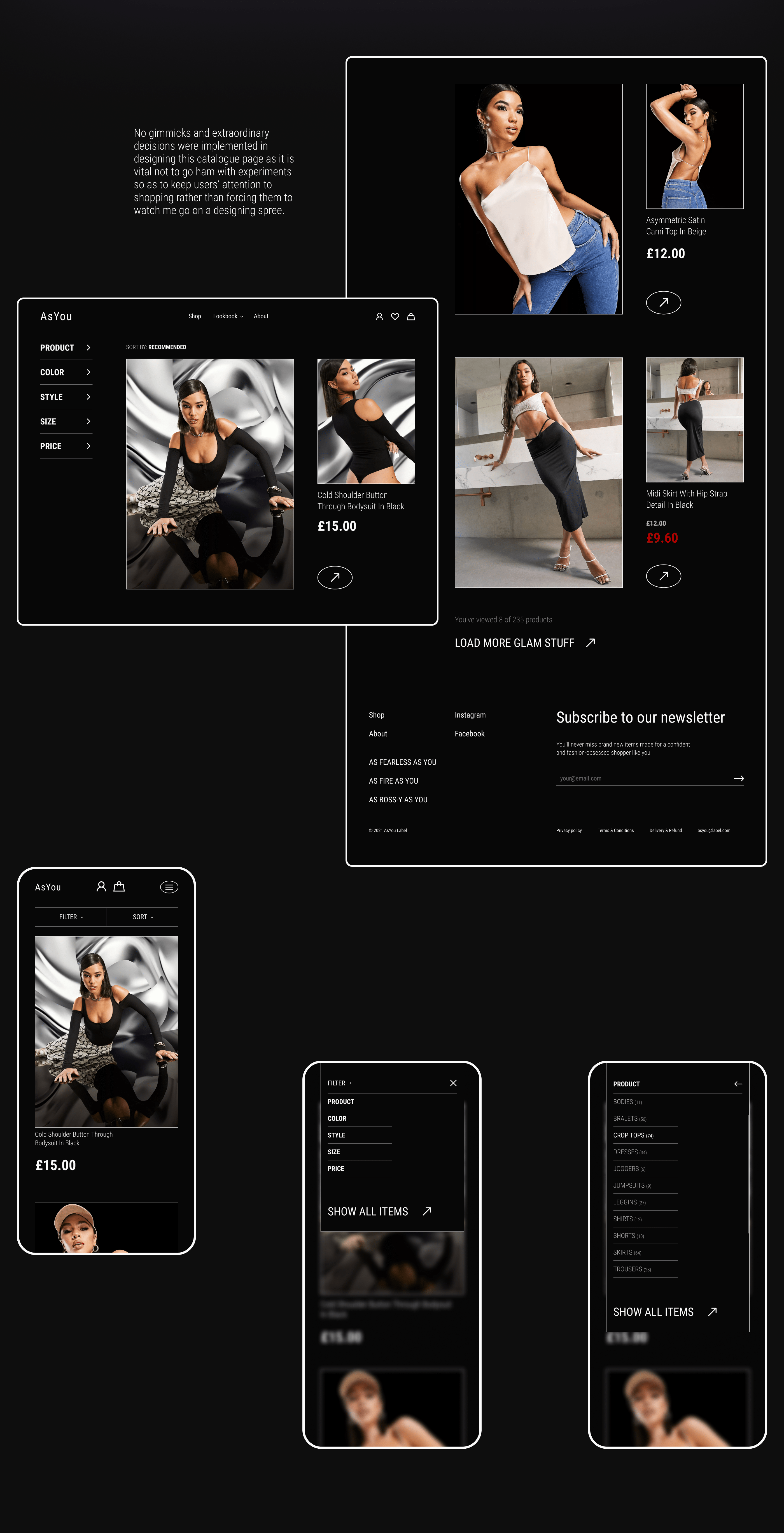 ASYOU — eCommerce concept — Изображение №6 — Интерфейсы на Dprofile