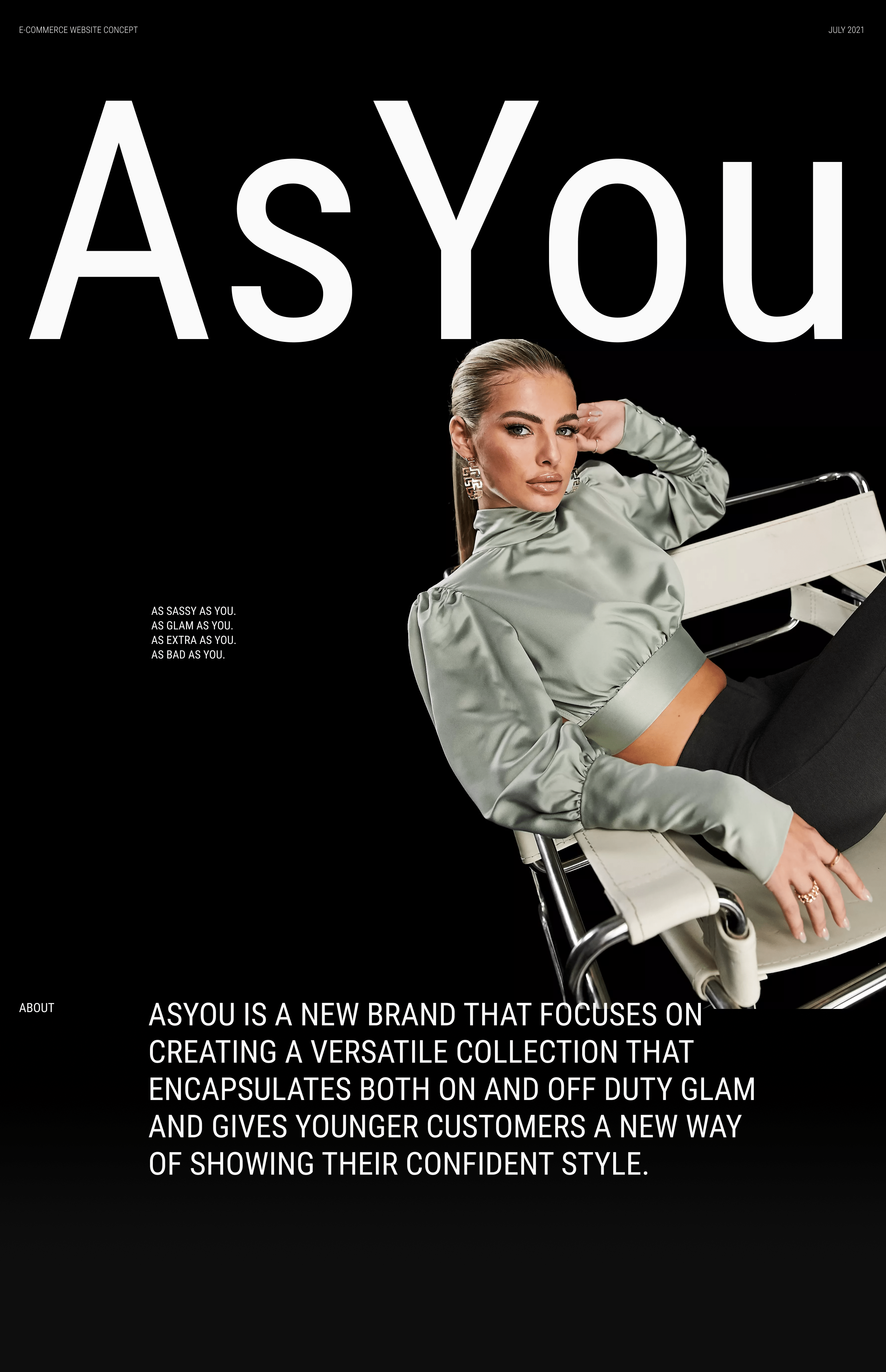 ASYOU — eCommerce concept — Изображение №1 — Интерфейсы на Dprofile