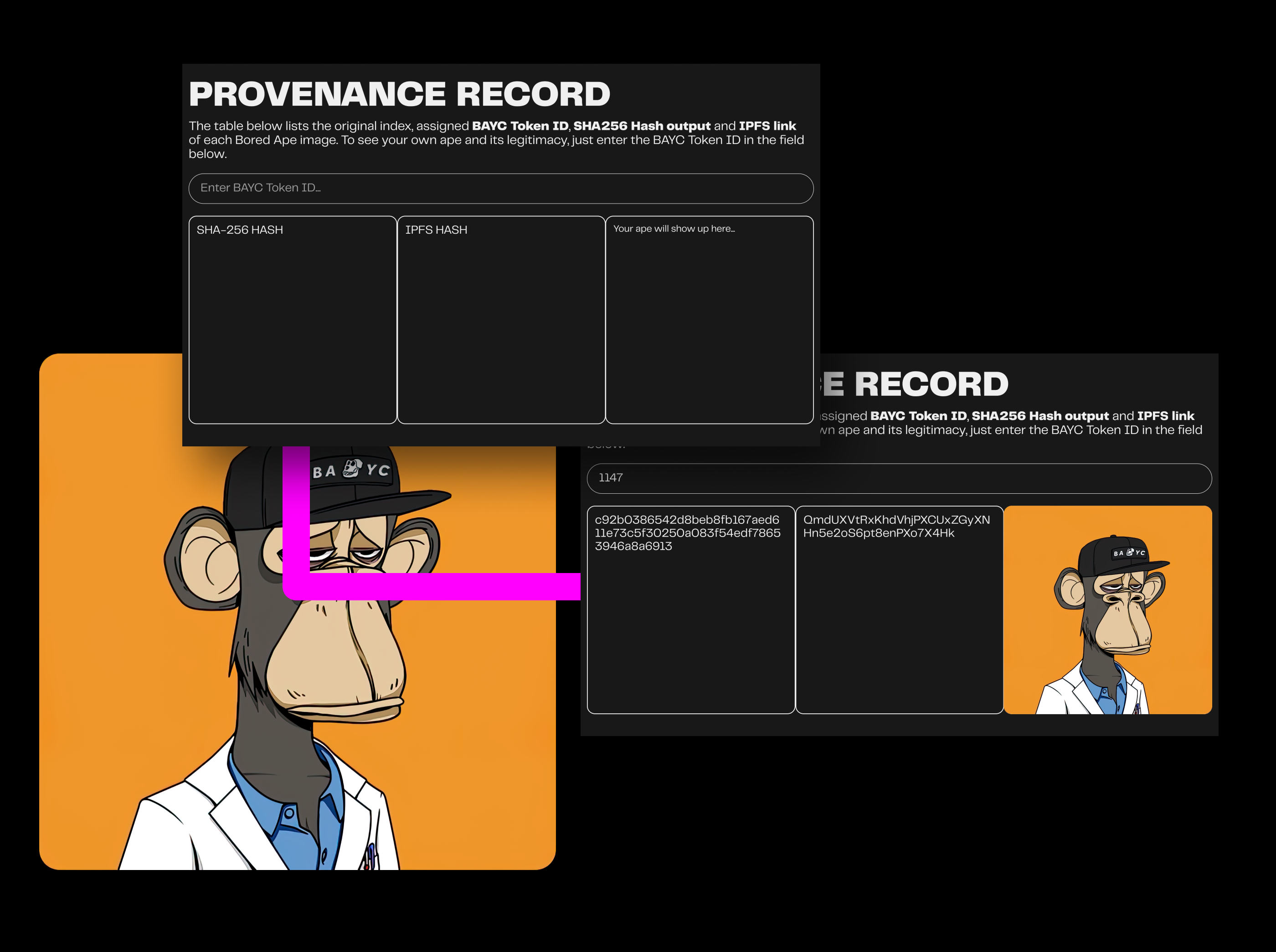Bored Ape Yacht Club — website redesign — Изображение №12 — Интерфейсы, Брендинг, Анимация на Dprofile