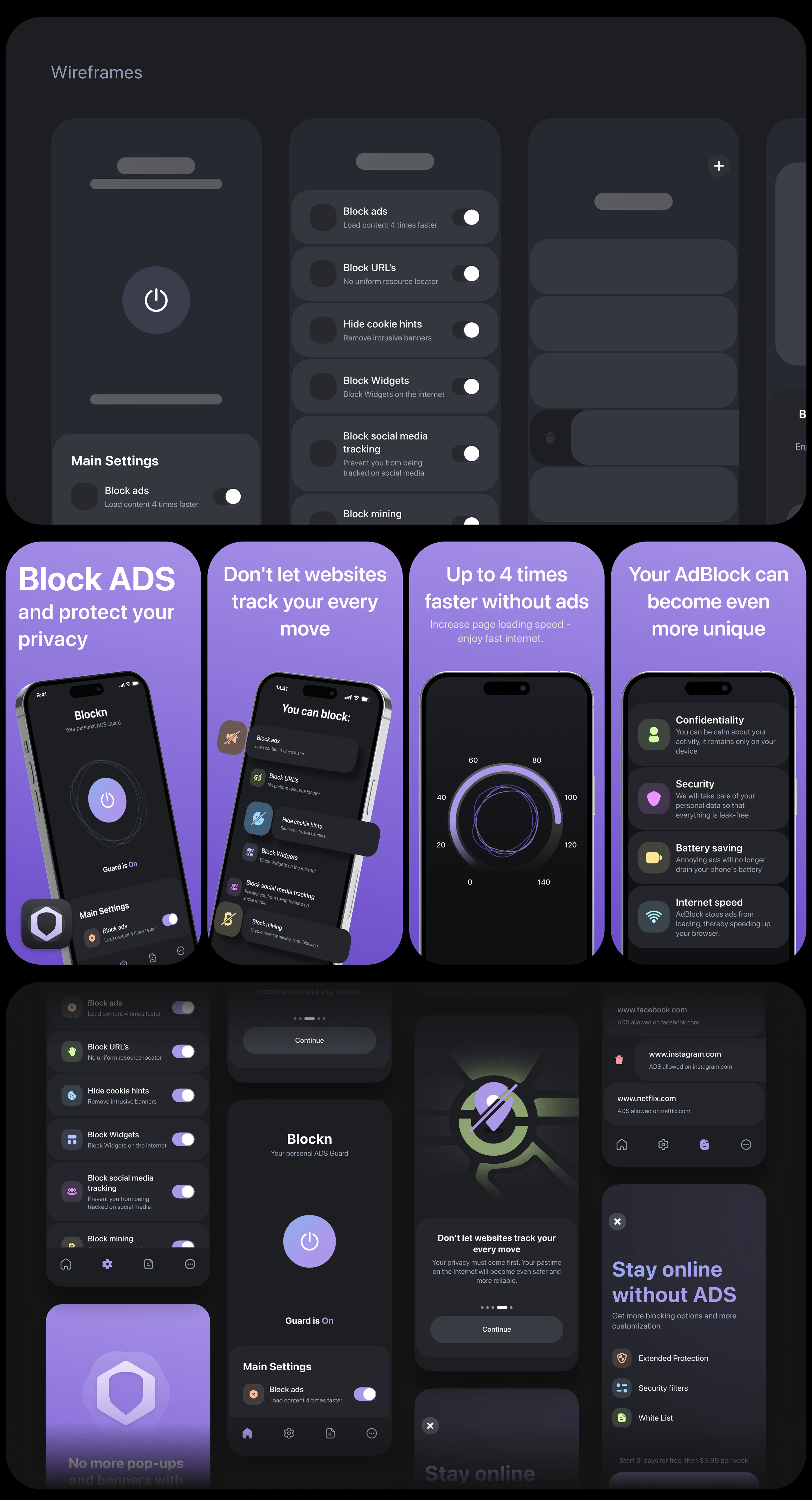 Blockn - No more ADS Pop-ups — Изображение №2 — Интерфейсы на Dprofile