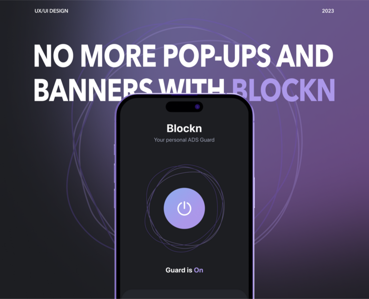 Blockn - No more ADS Pop-ups — Интерфейсы на Dprofile
