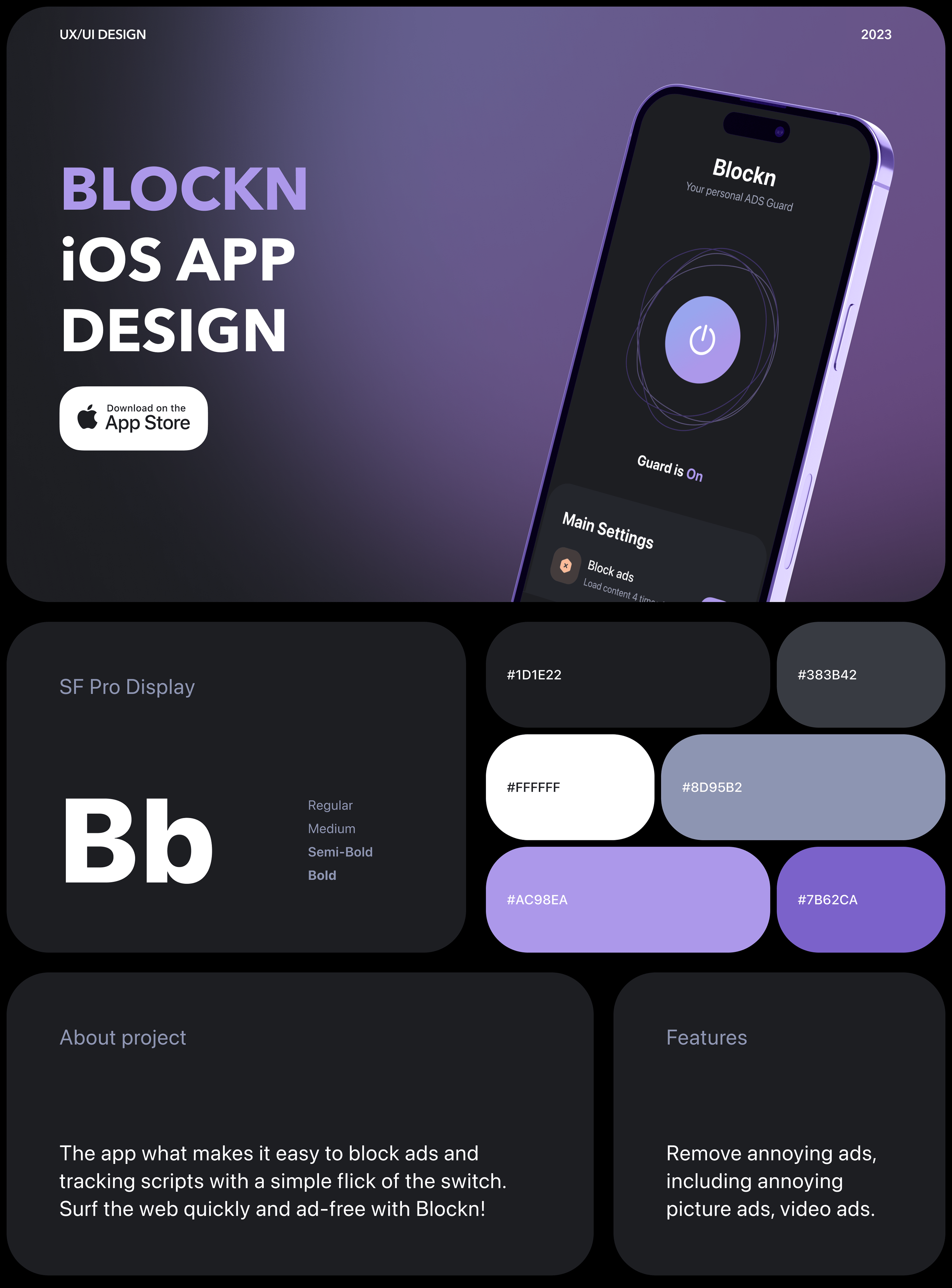 Blockn - No more ADS Pop-ups — Изображение №1 — Интерфейсы на Dprofile